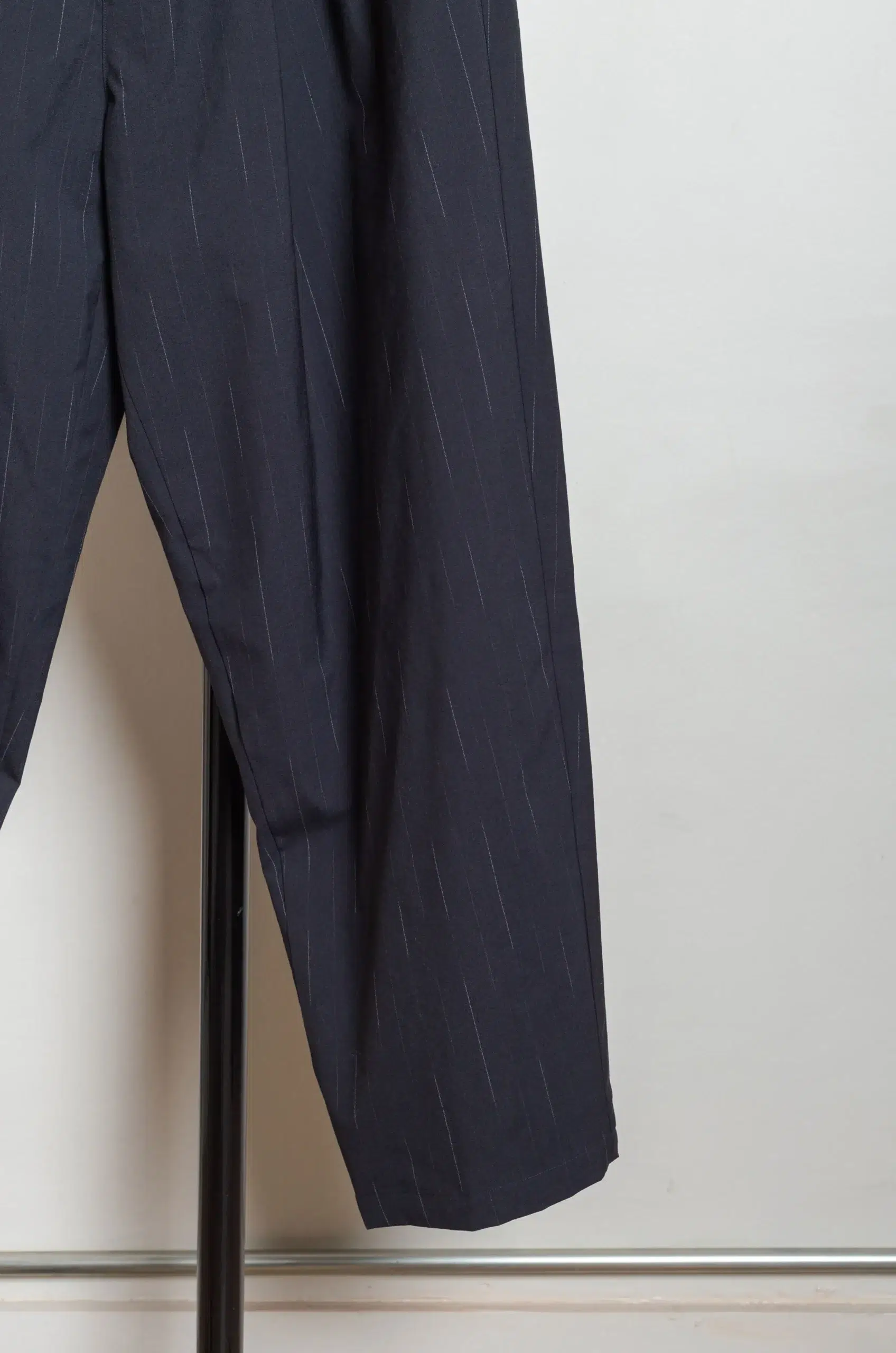 Yoko Sakamoto - DOUBLE PLEATED WIDE EASY PANTS - BLACK (L)