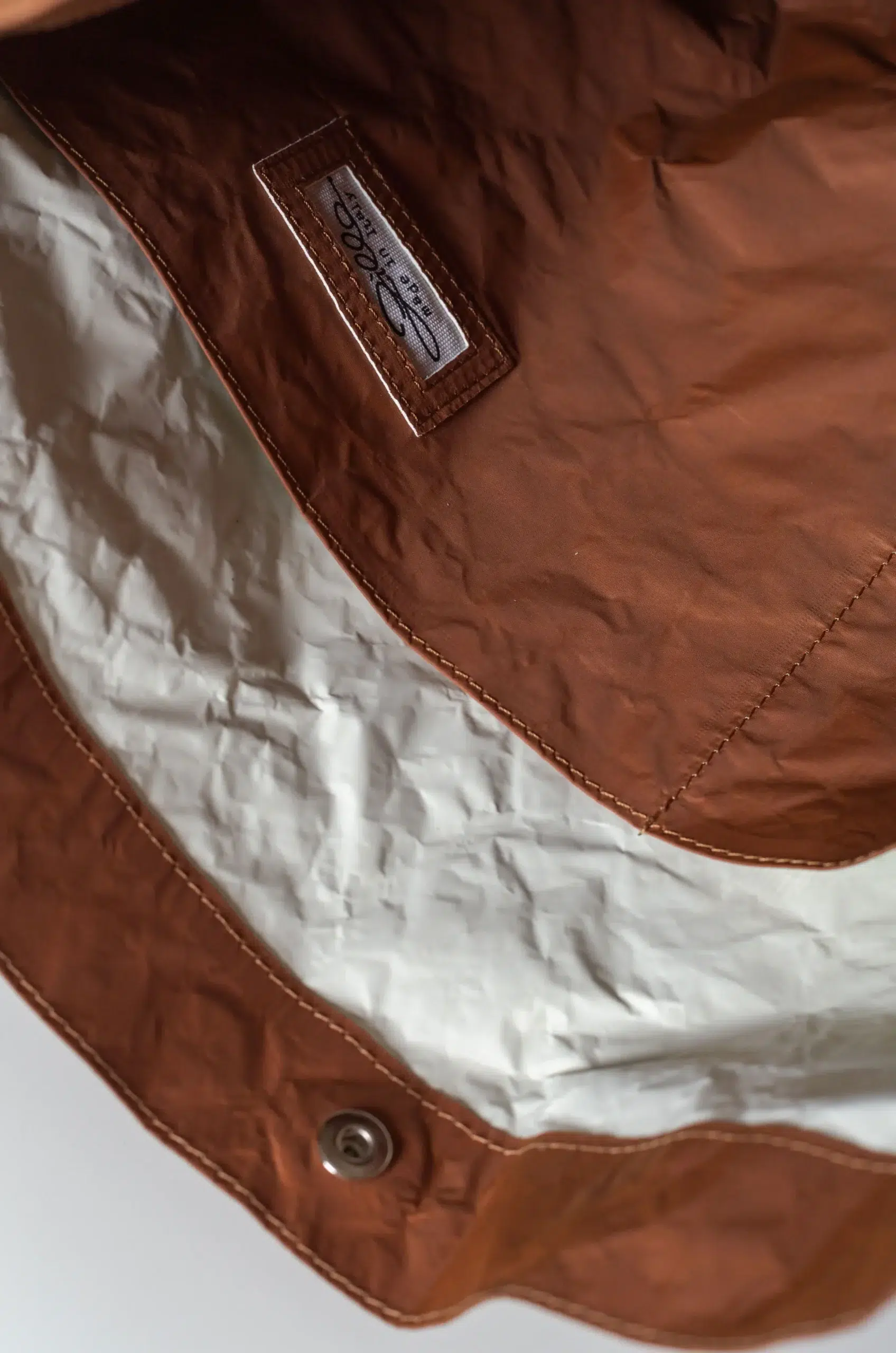 Zilla - NYLON FLAT BAG - CANNELLA