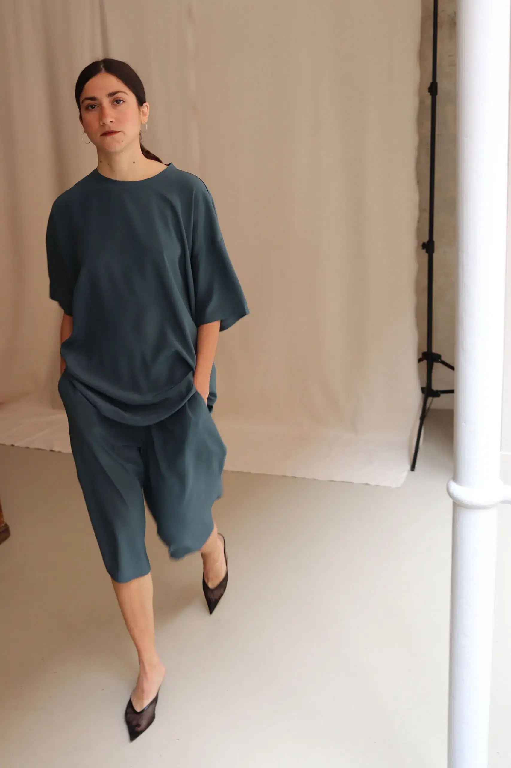 MONIQUEVANHEIST - PANTS FLEXY XL - SLATE