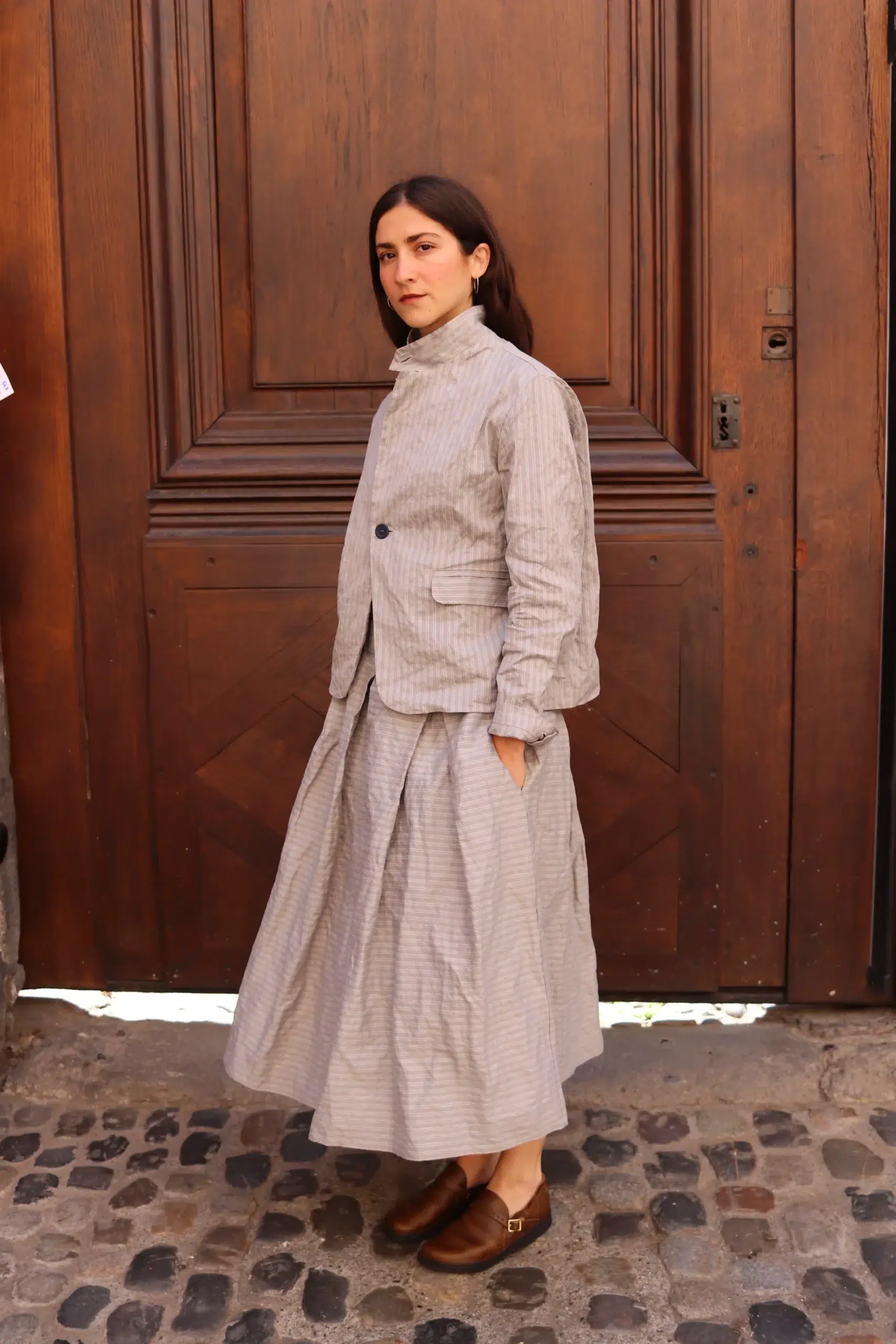 Asciari - CICAS SKIRT AB01 - GREY