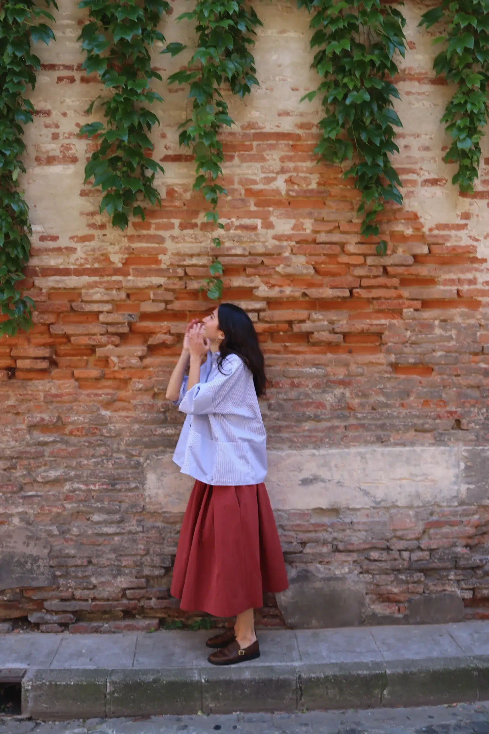 Asciari - CICAS SKIRT AS032 - BRICK