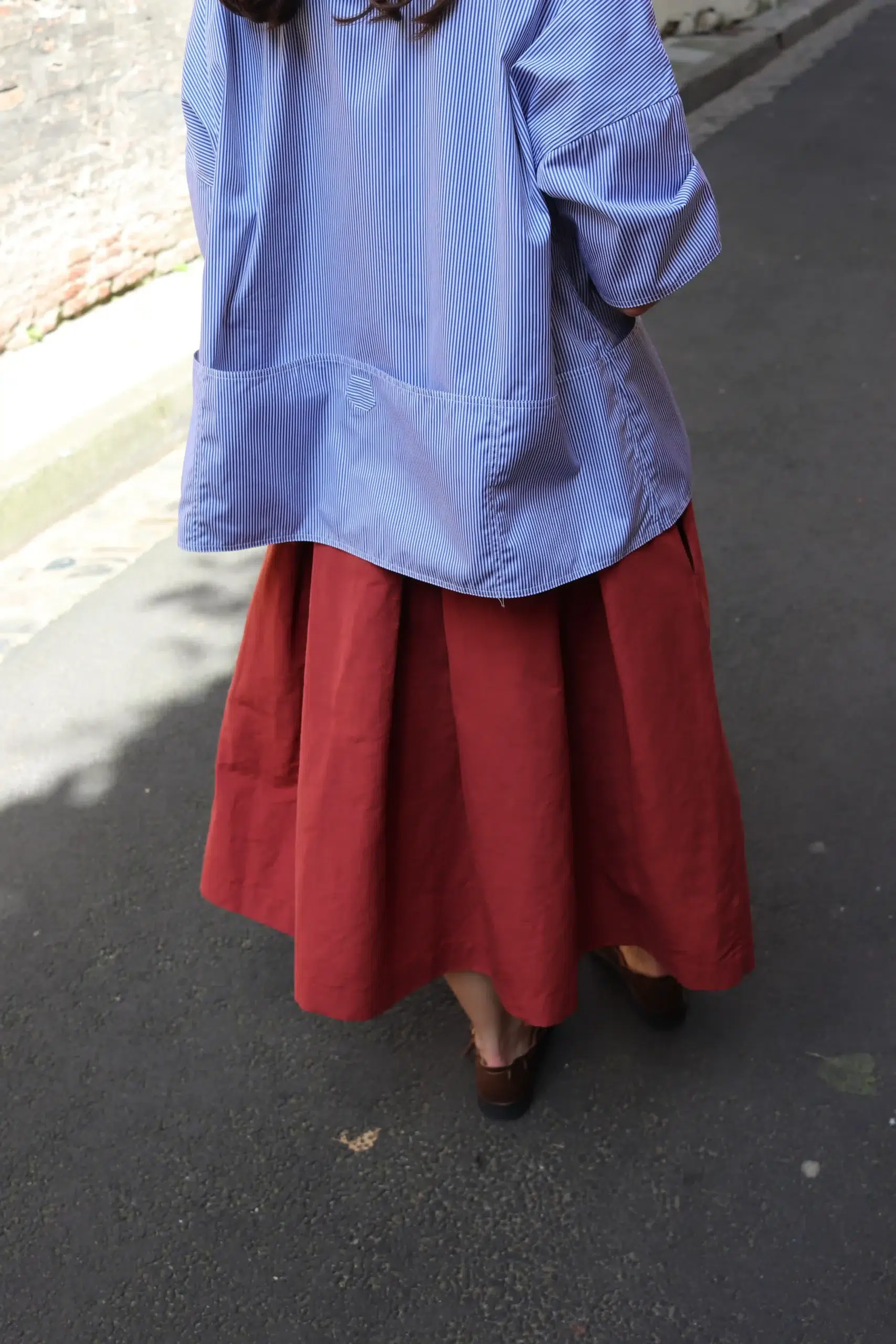 Asciari - JOLIE SHIRT AS047 - BLUE STRIPE