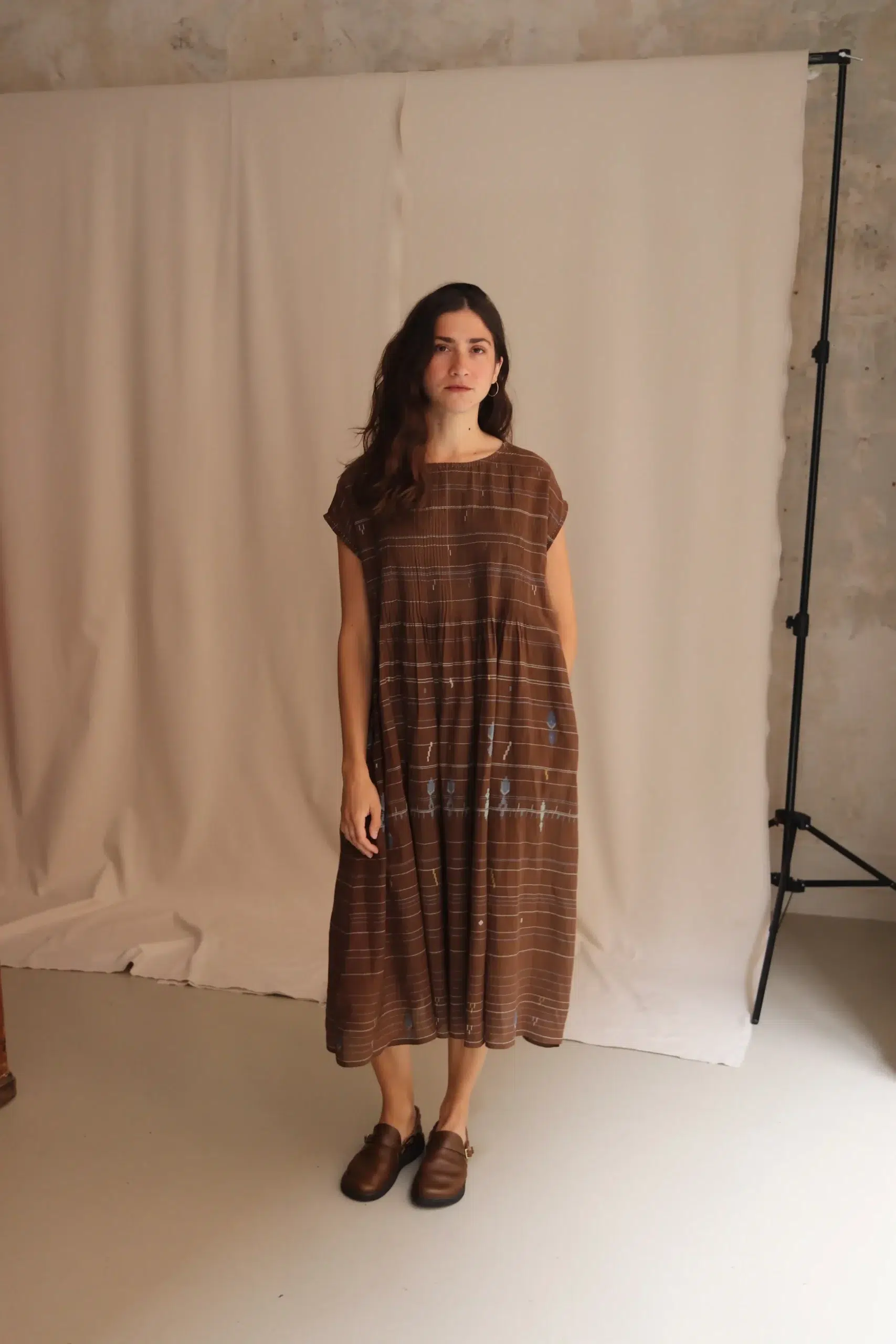 MAKU - KASUMI DRESS GS2652 - BROWN