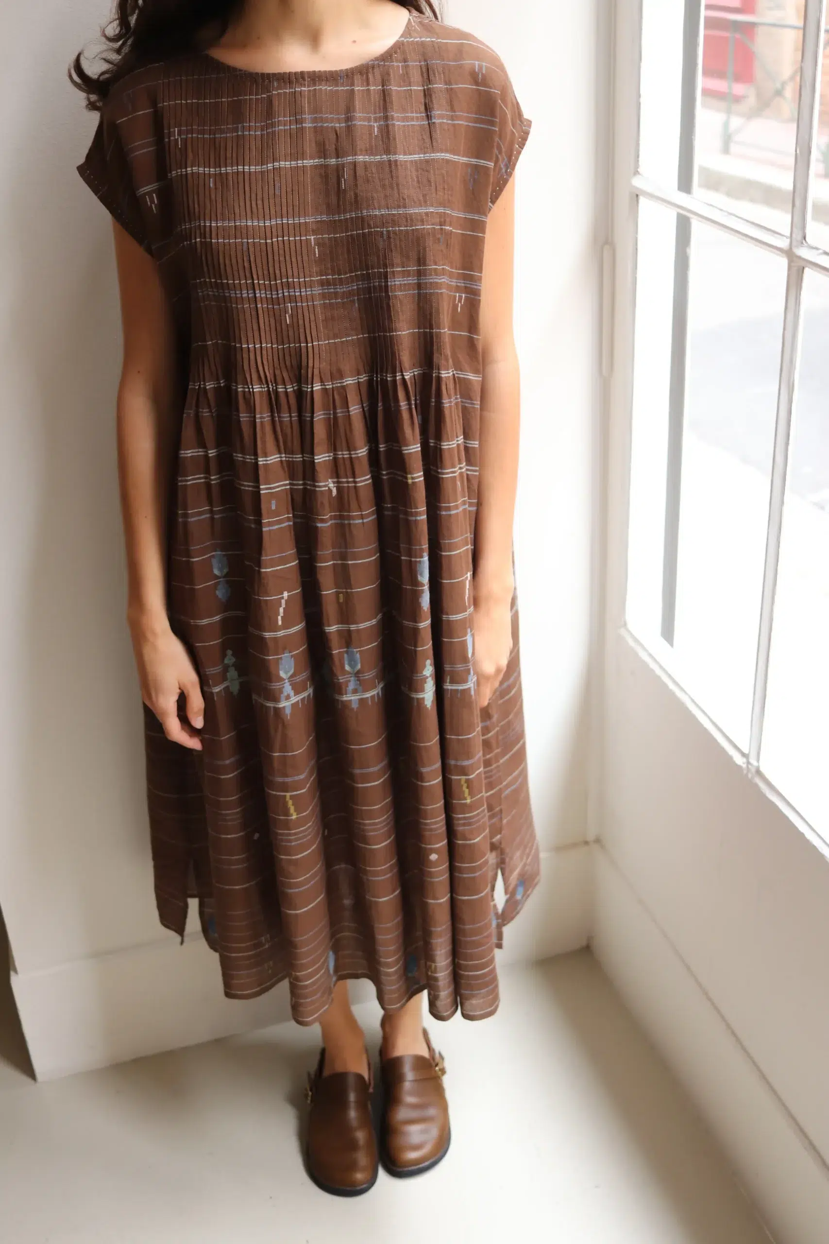MAKU - KASUMI DRESS GS2652 - BROWN
