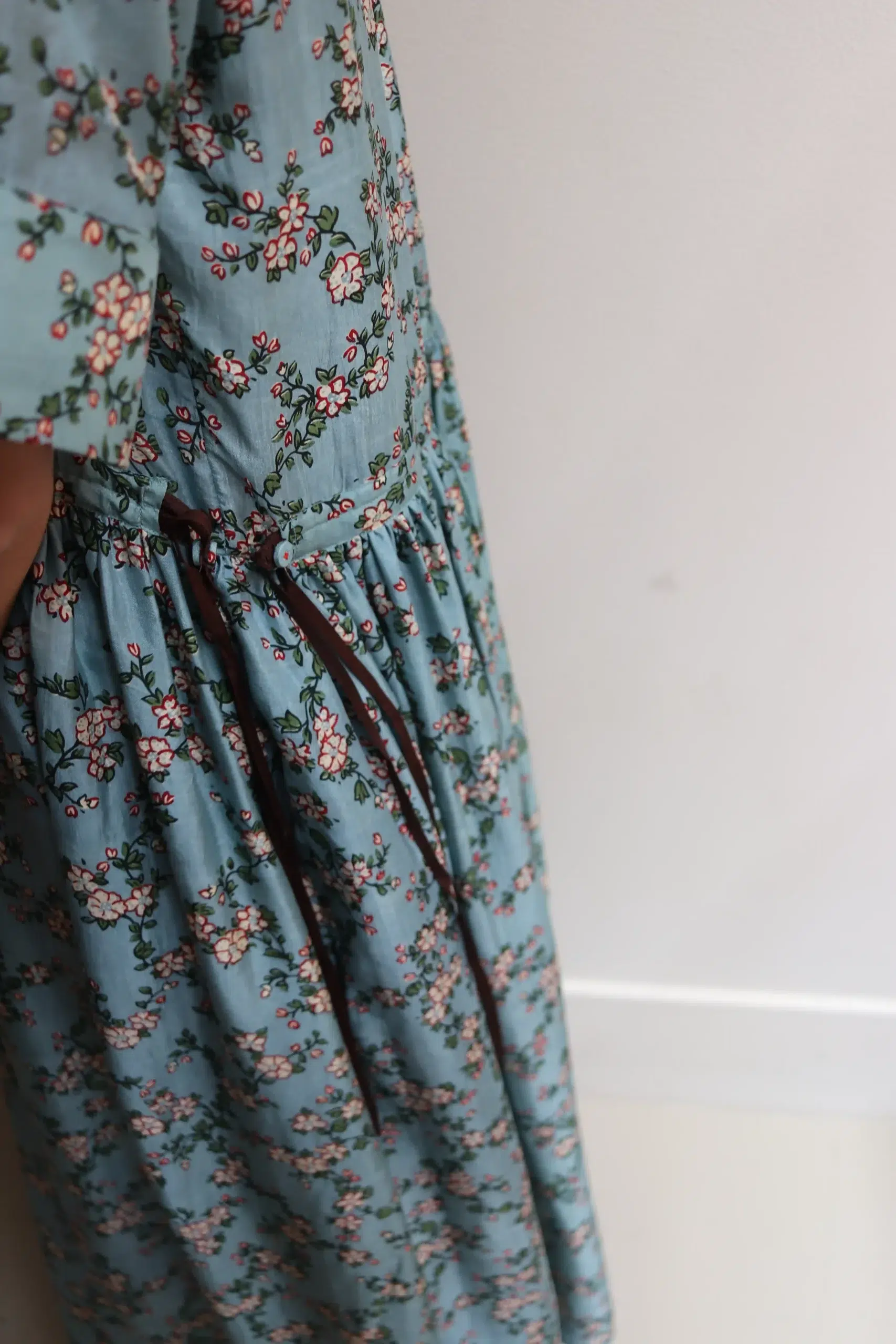 MAKU - KUHLIA DRESS GS2650 - FLOWERS BLUE