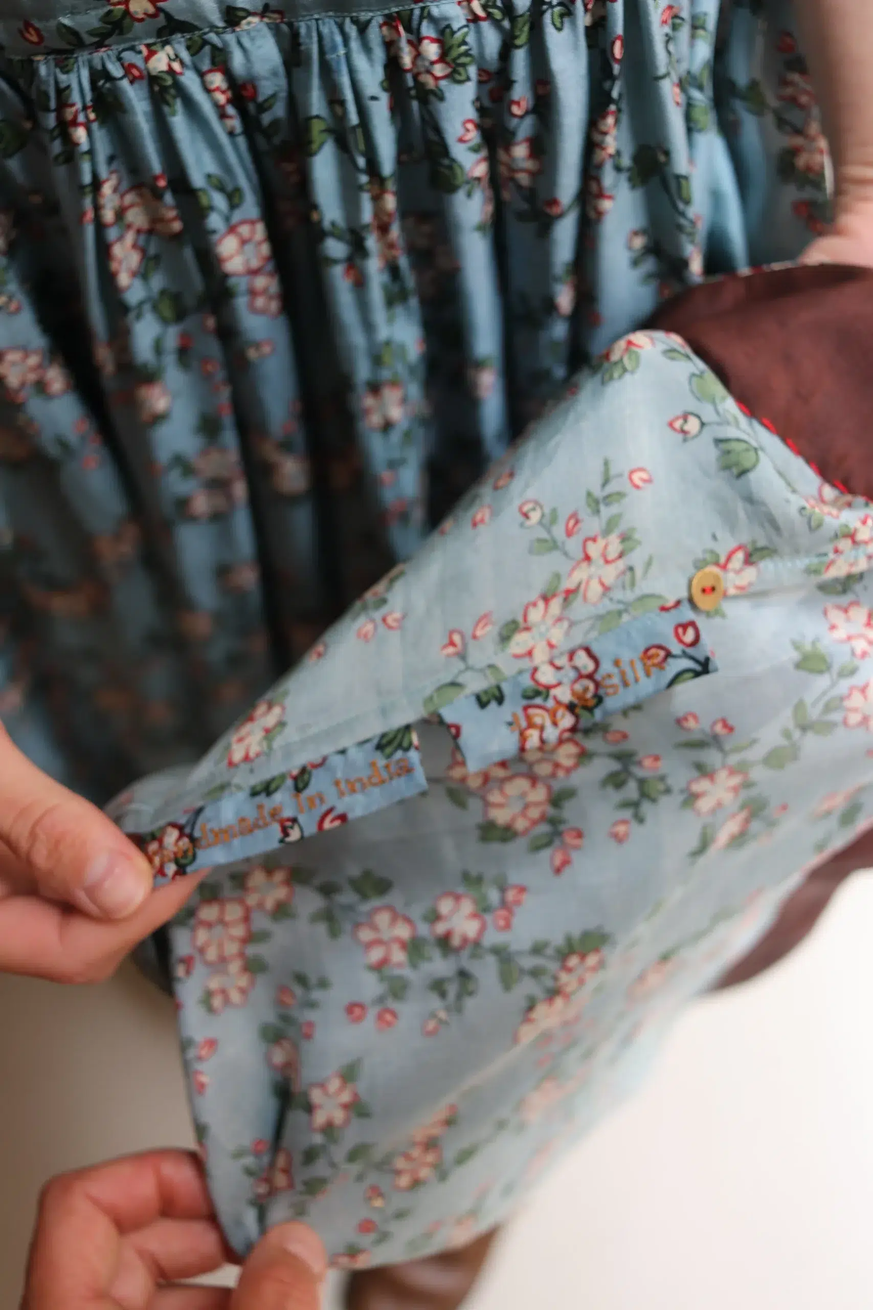 MAKU - KUHLIA DRESS GS2650 - FLOWERS BLUE