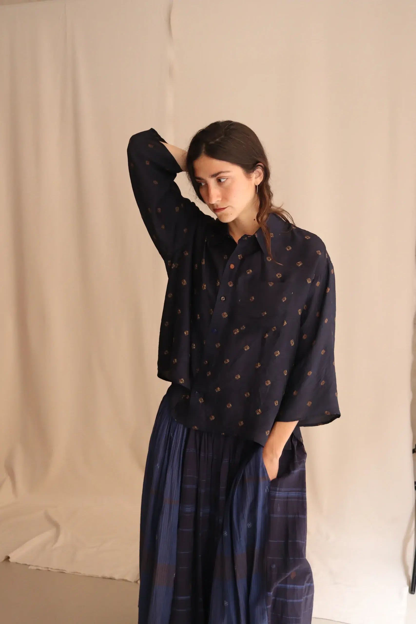 MAKU - OSCAR SHIRT GS2639 - NAVY