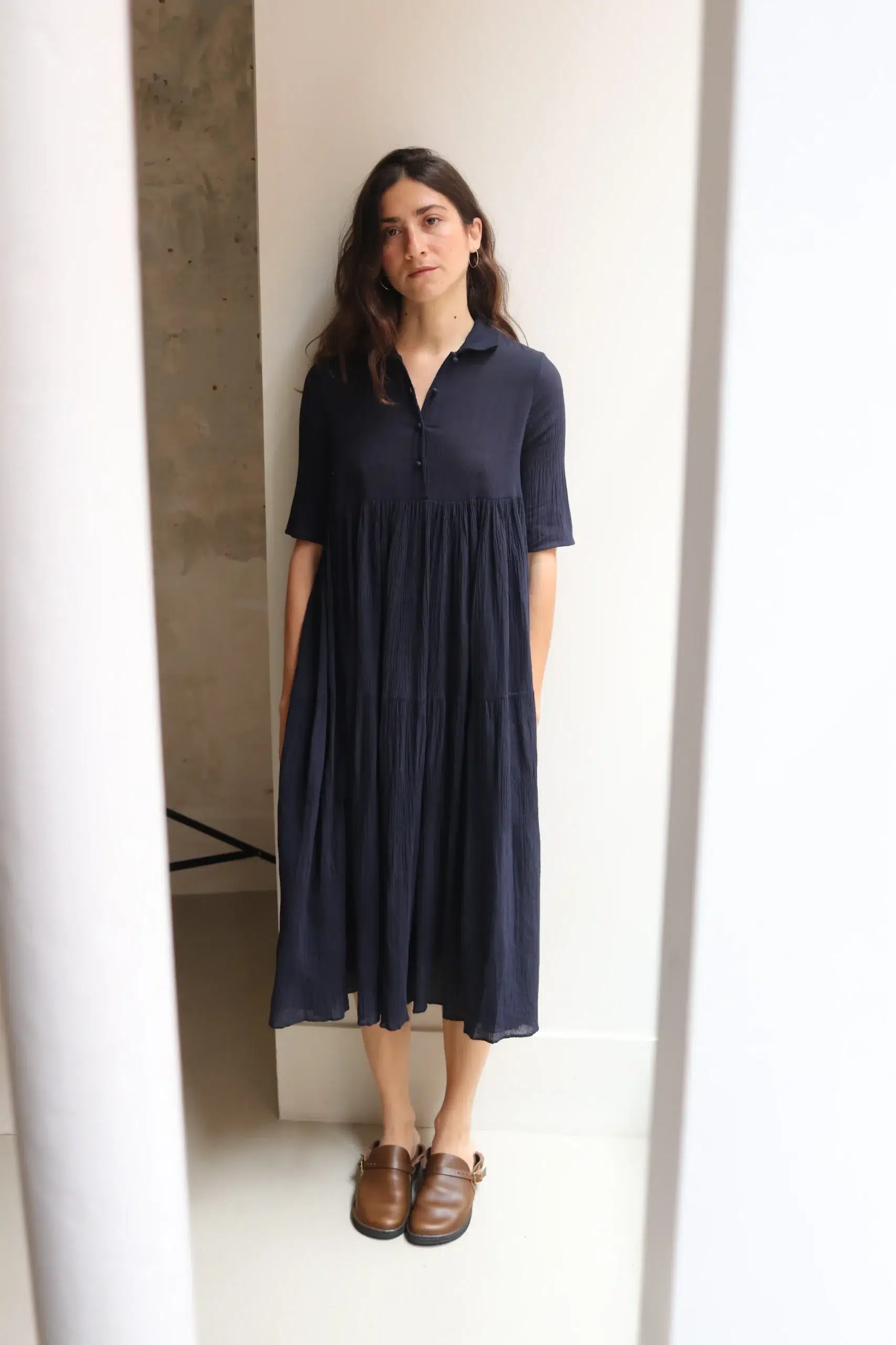 MAKU - RURU DRESS GS2643 - DARK NAVY