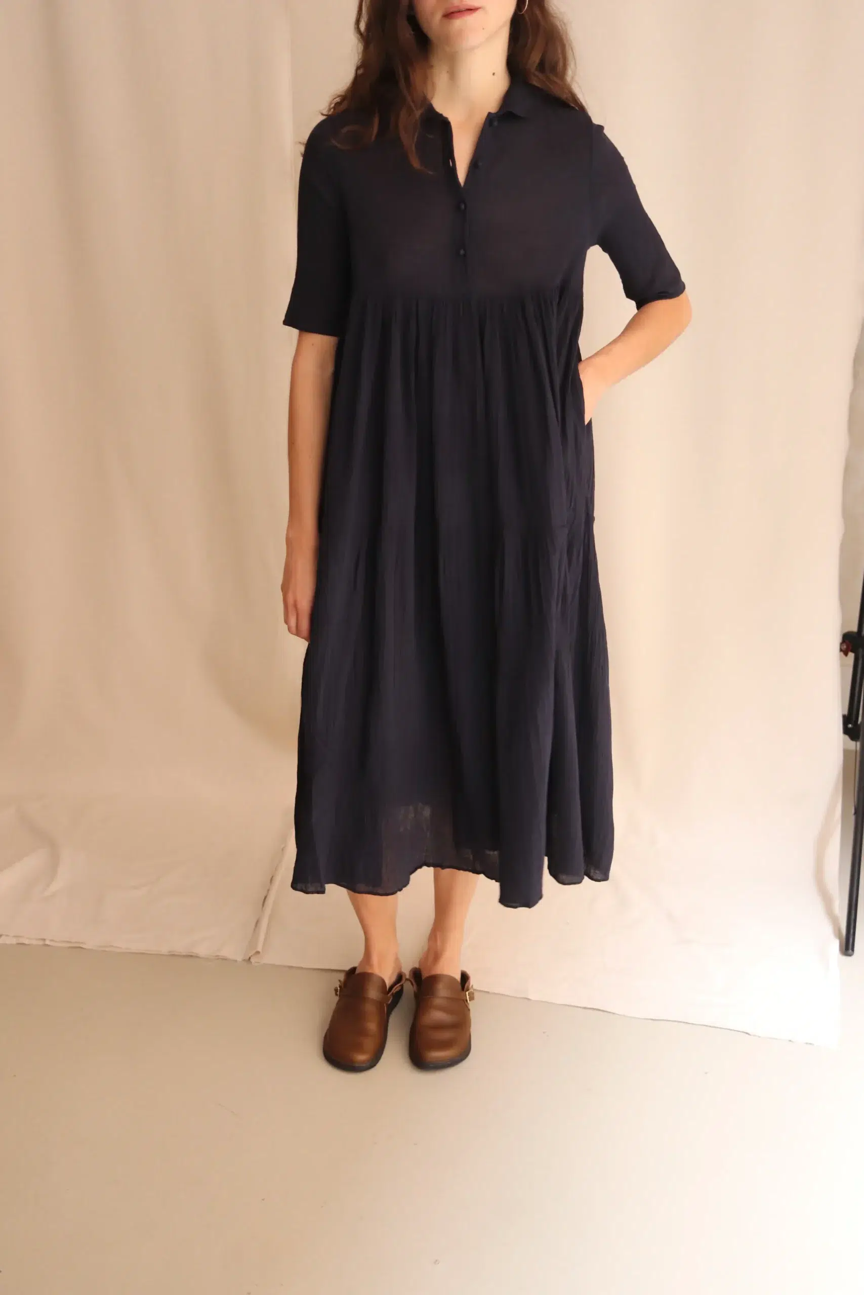 MAKU - RURU DRESS GS2643 - DARK NAVY