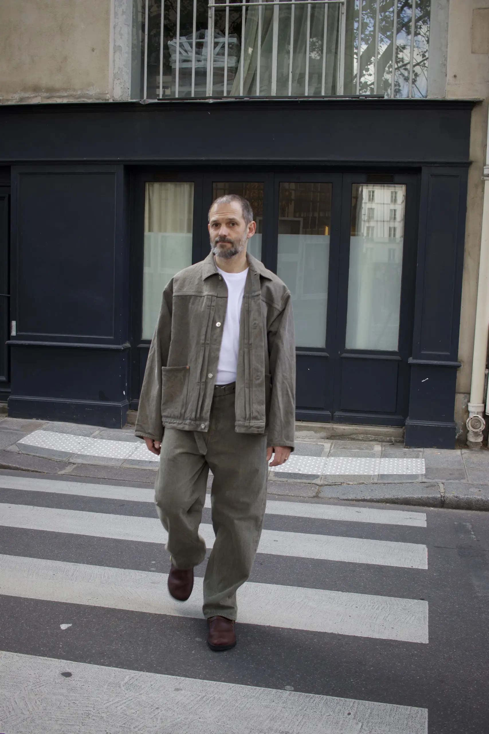 Yoko Sakamoto - PLEATS JACKET - MUGWORT
