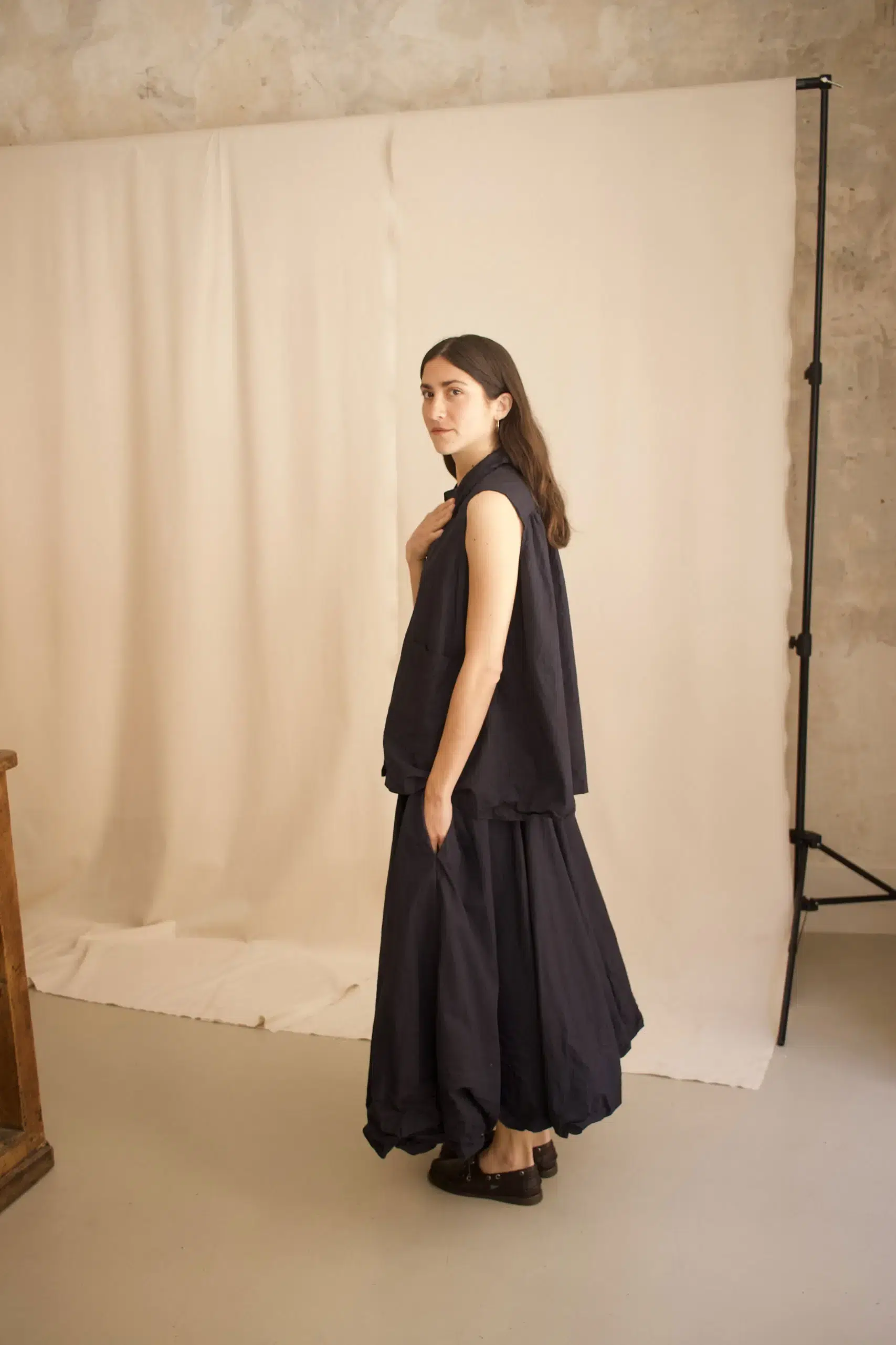 Ricorrrobe - Square Top - Navy