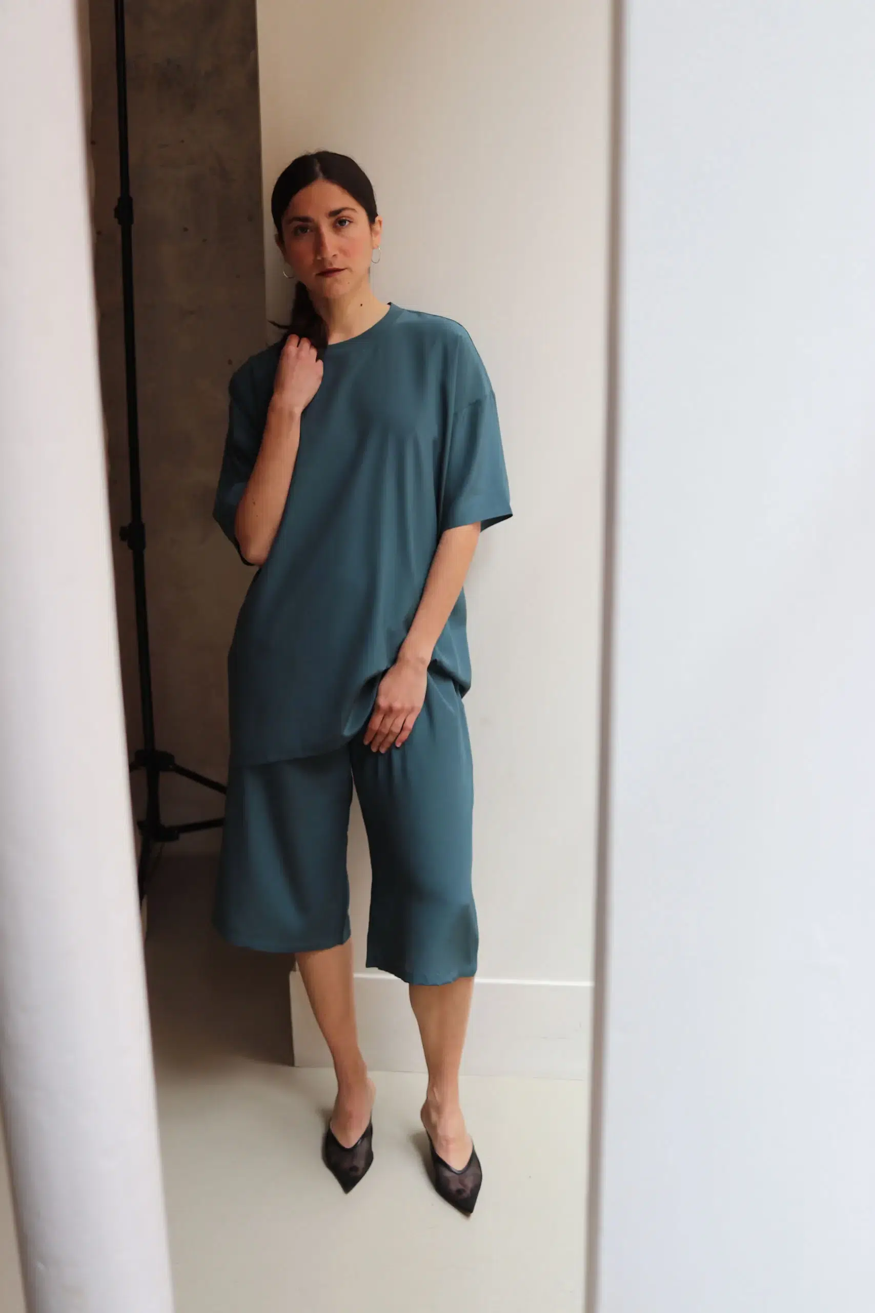 MONIQUEVANHEIST - PANTS FLEXY XL - SLATE