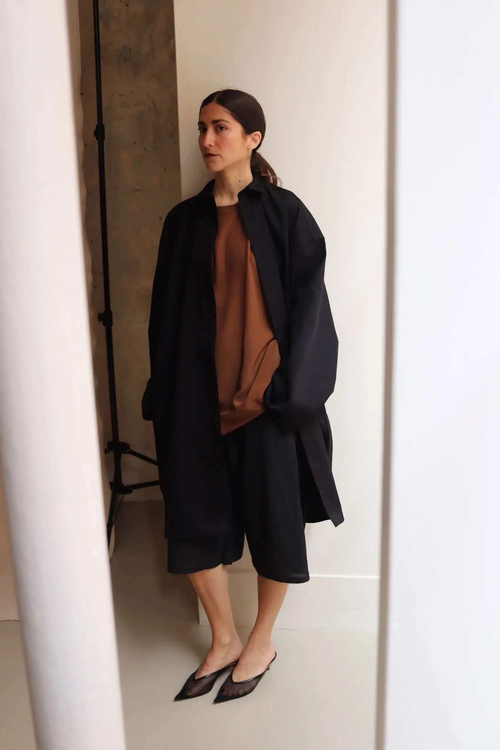 MONIQUEVANHEIST - COAT NO.10 - BLACK