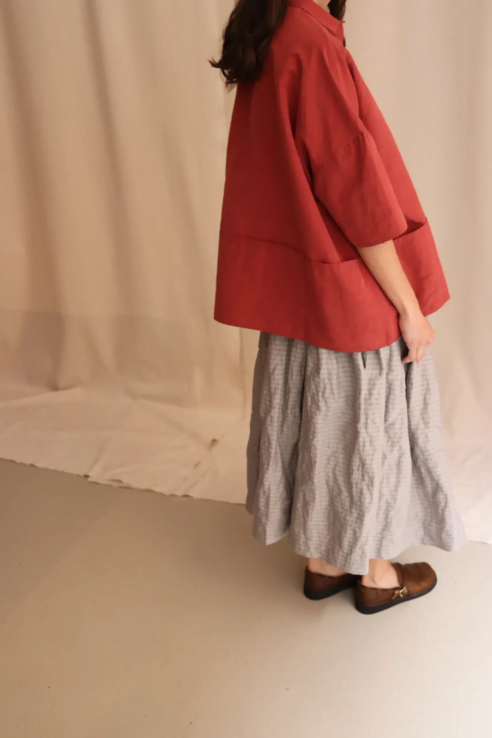 Asciari - JOLIE SHIRT AS032 - BRICK