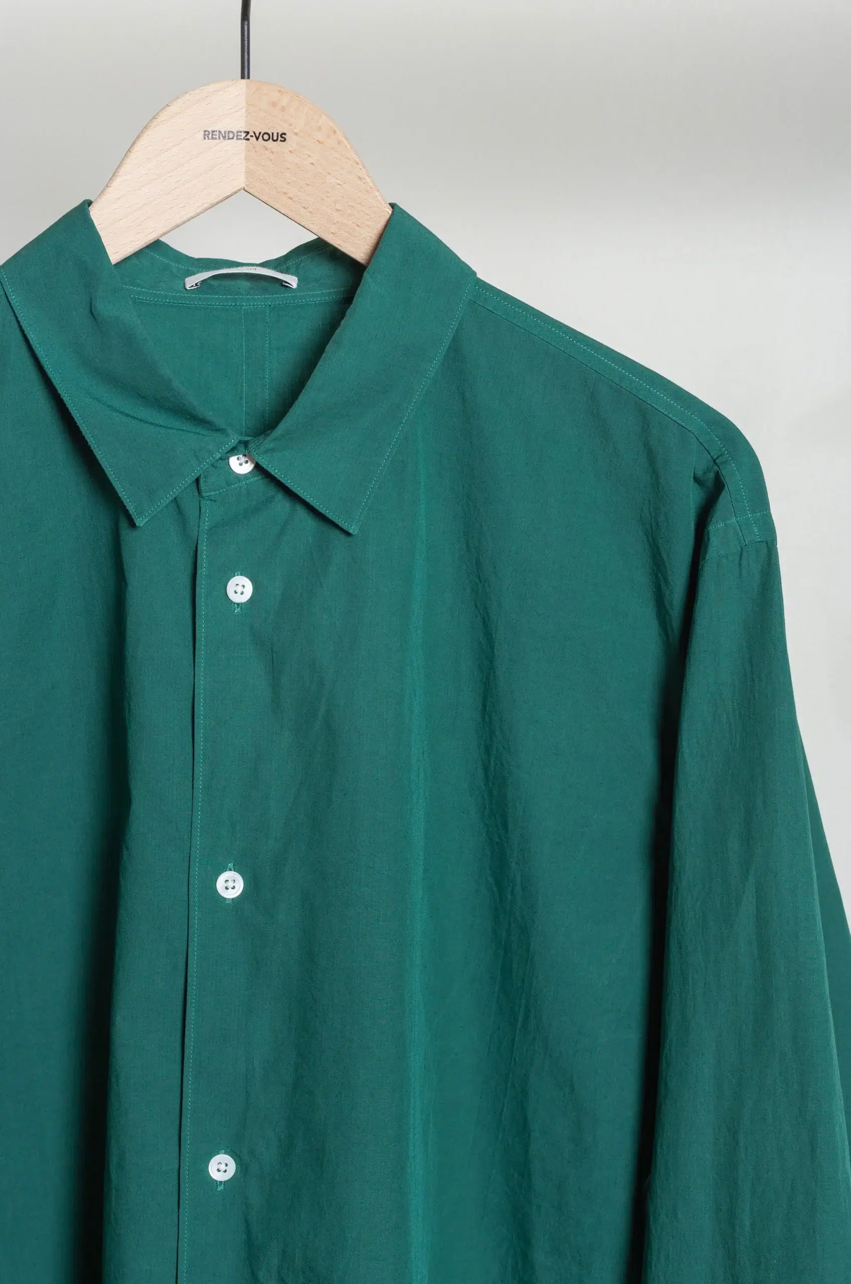 ATON - MEN OVERSIZED SHIRT BLAGLM0401 - GREEN
