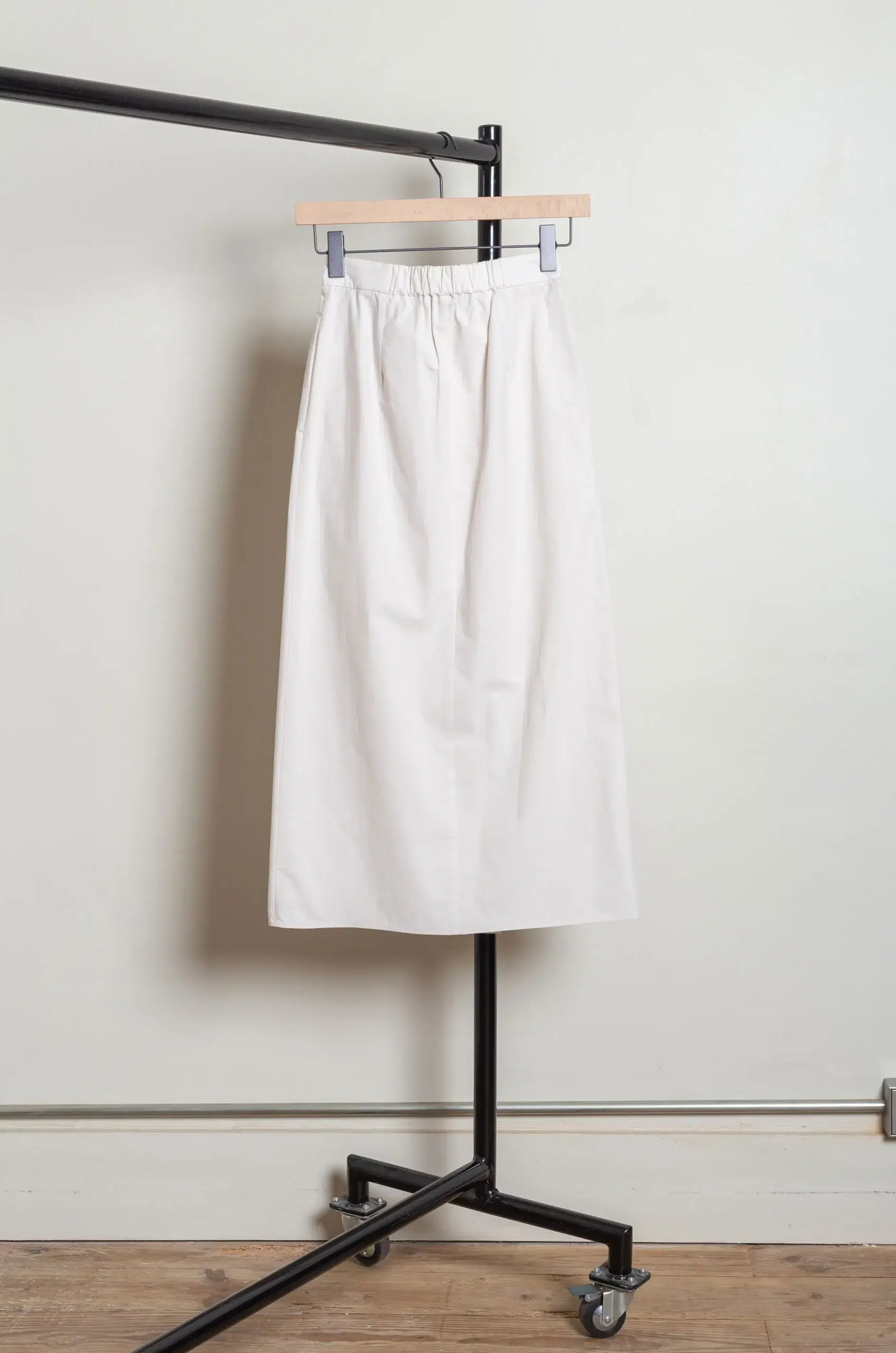 ATON - WRAP SKIRT SKAGLM0304 - WARM WHITE