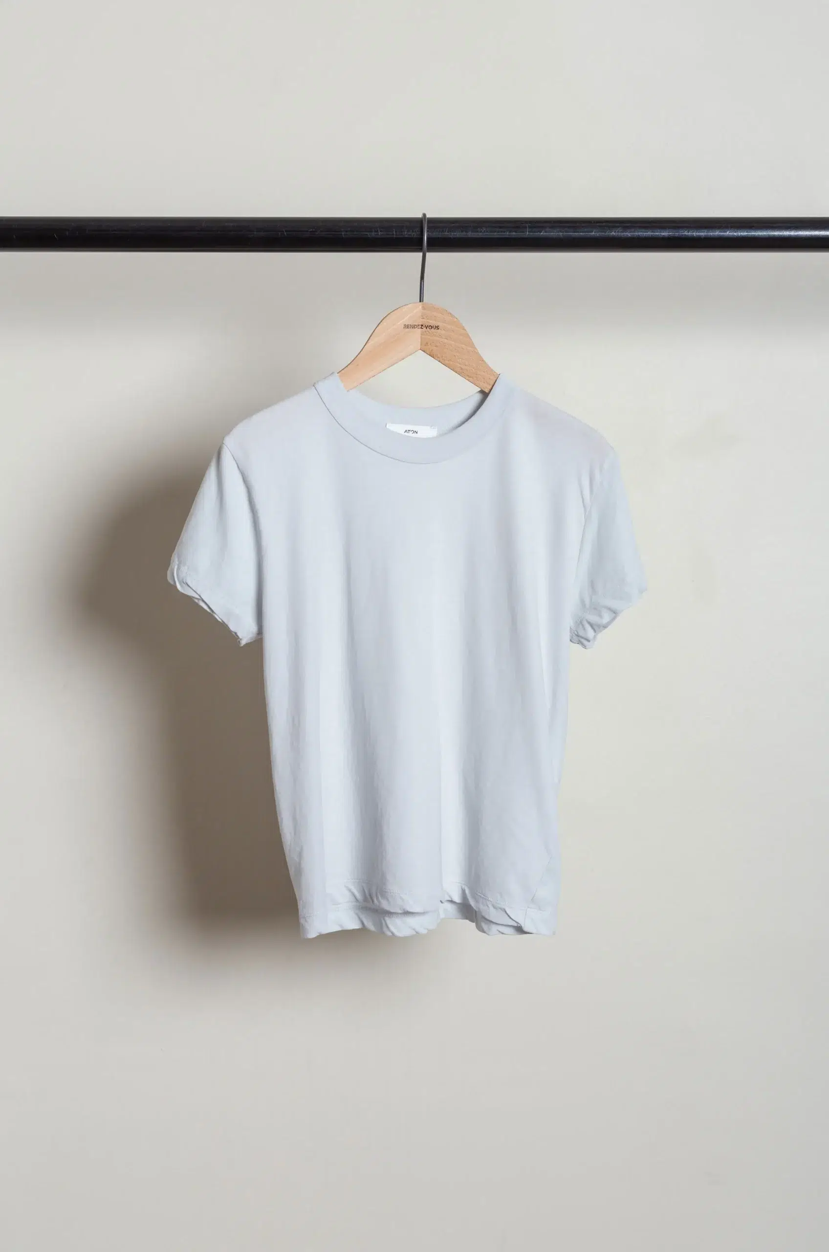 ATON - COMPACT T-SHIRT KKAGLM0402 - SAX
