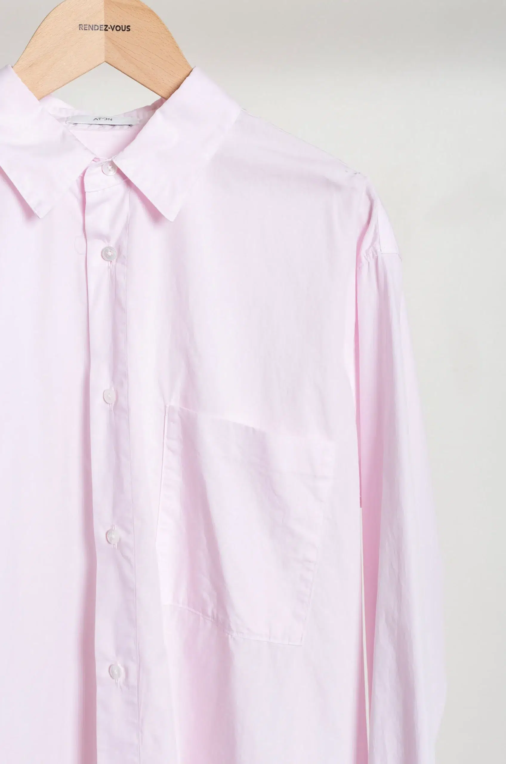 ATON - STANDARD SHIRTS BLAGLM0405 - PINK