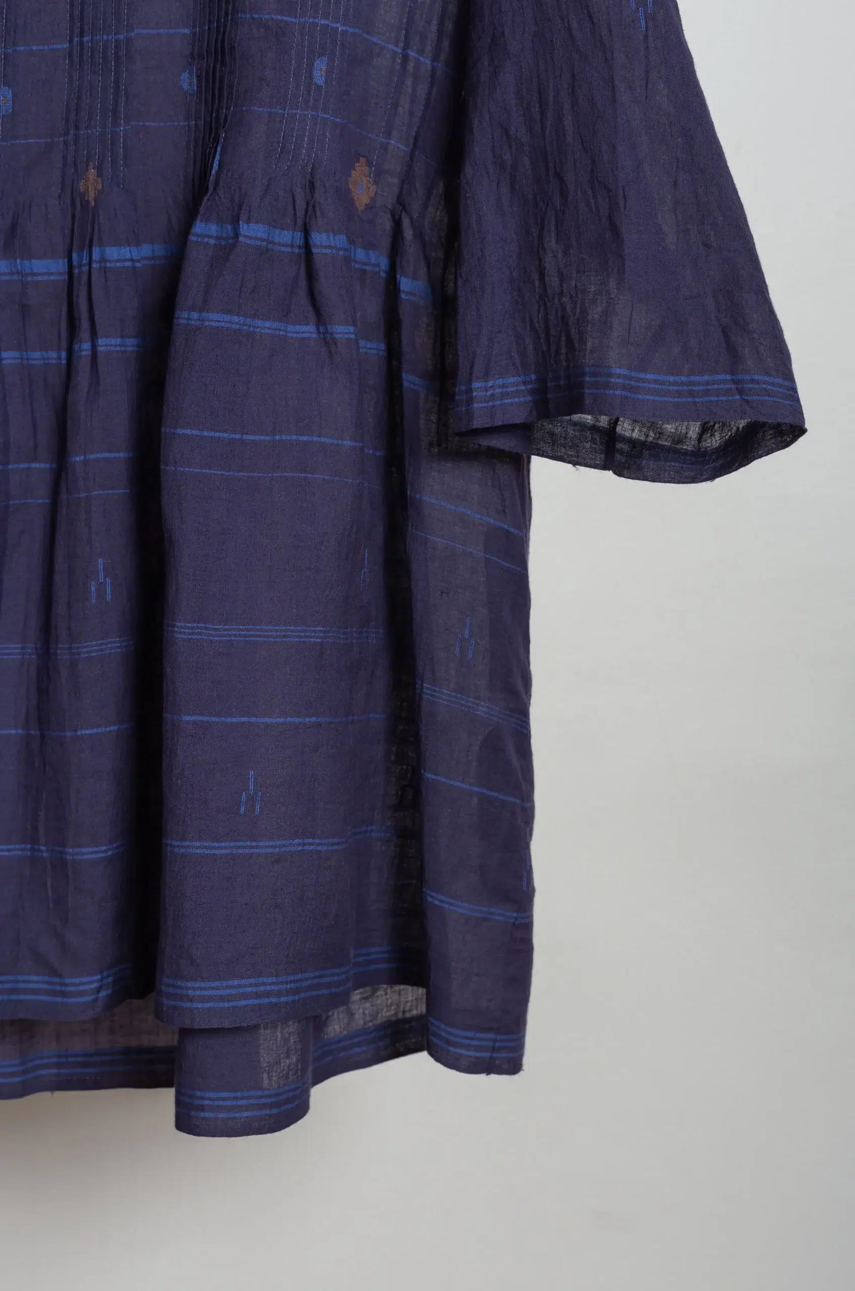 MAKU - HARUMI TOP GS2620 - BLUE CHECK