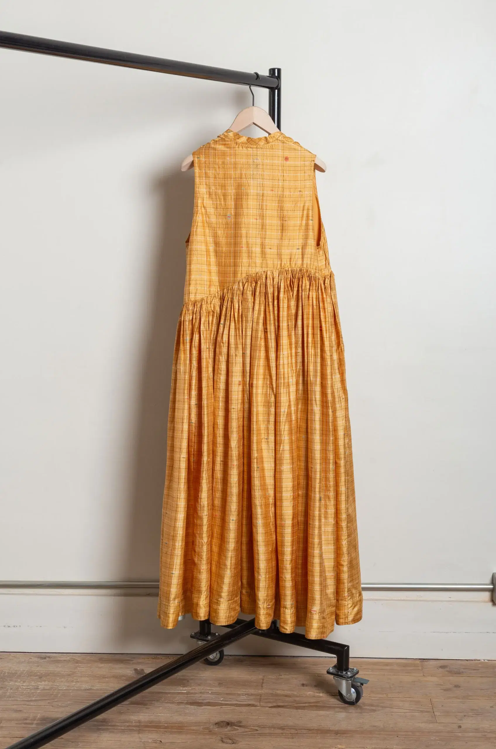MAKU - MIRA DRESS GS2654 - MUSTARD CHECK