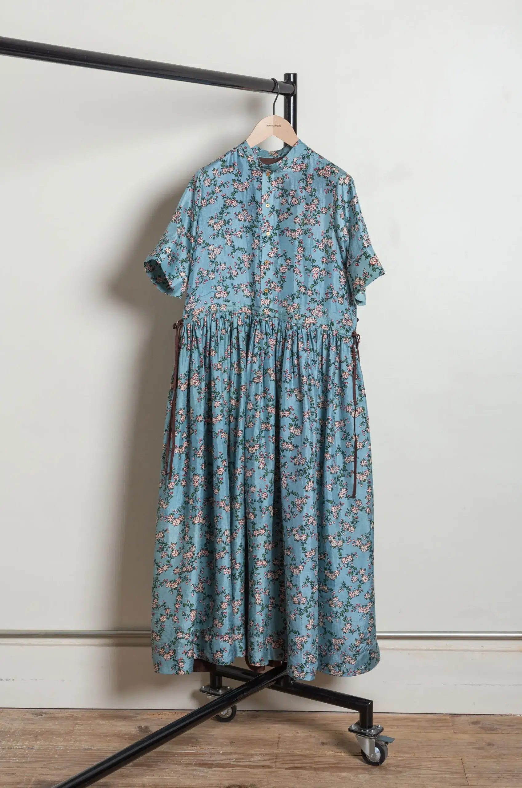 MAKU - KUHLIA DRESS GS2650 - FLOWERS BLUE