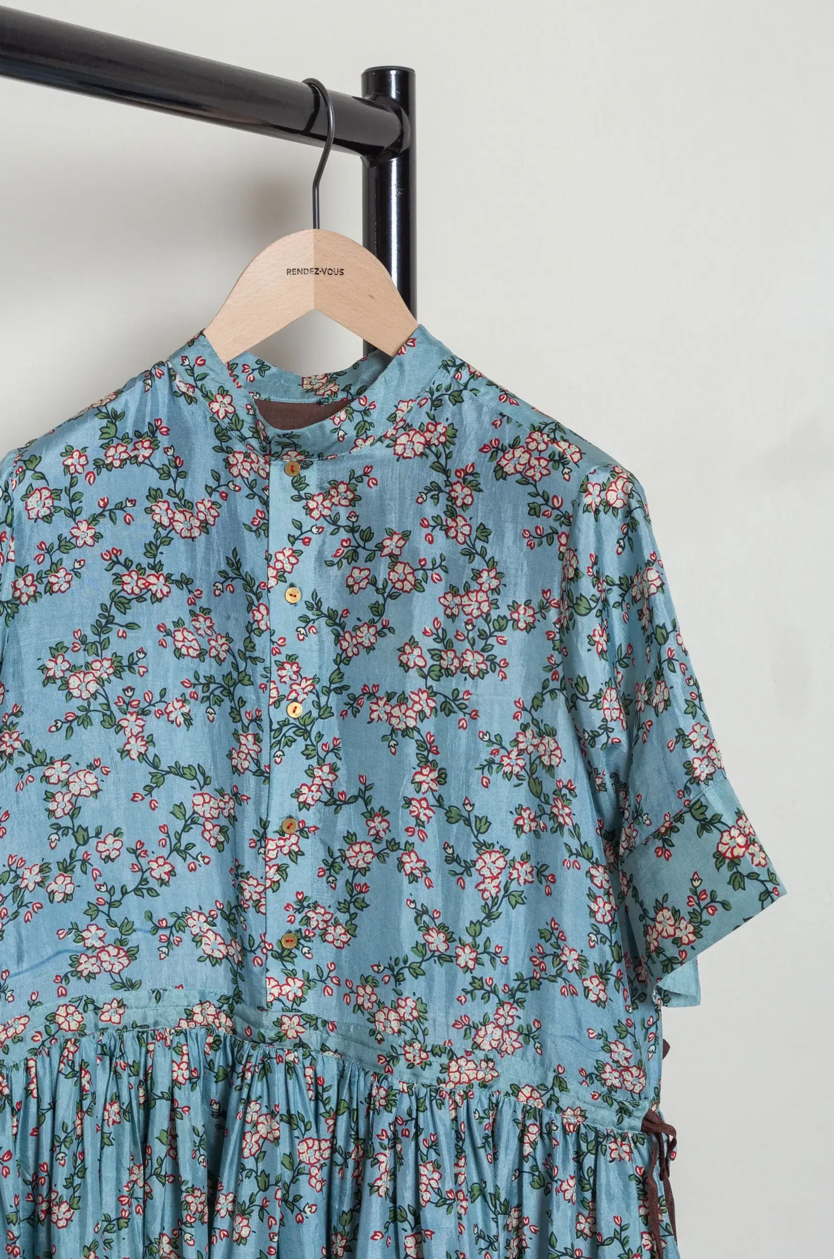 MAKU - KUHLIA DRESS GS2650 - FLOWERS BLUE