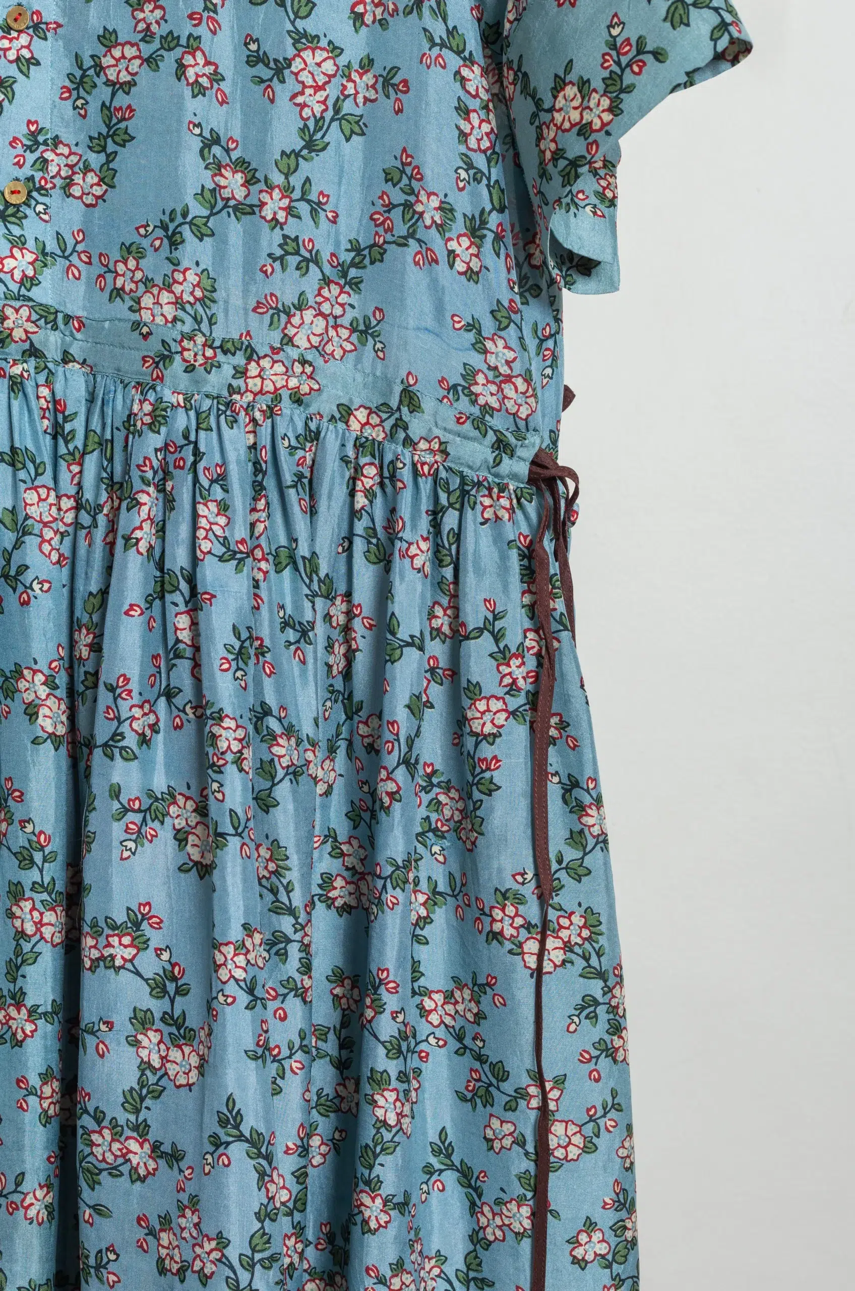 MAKU - KUHLIA DRESS GS2650 - FLOWERS BLUE