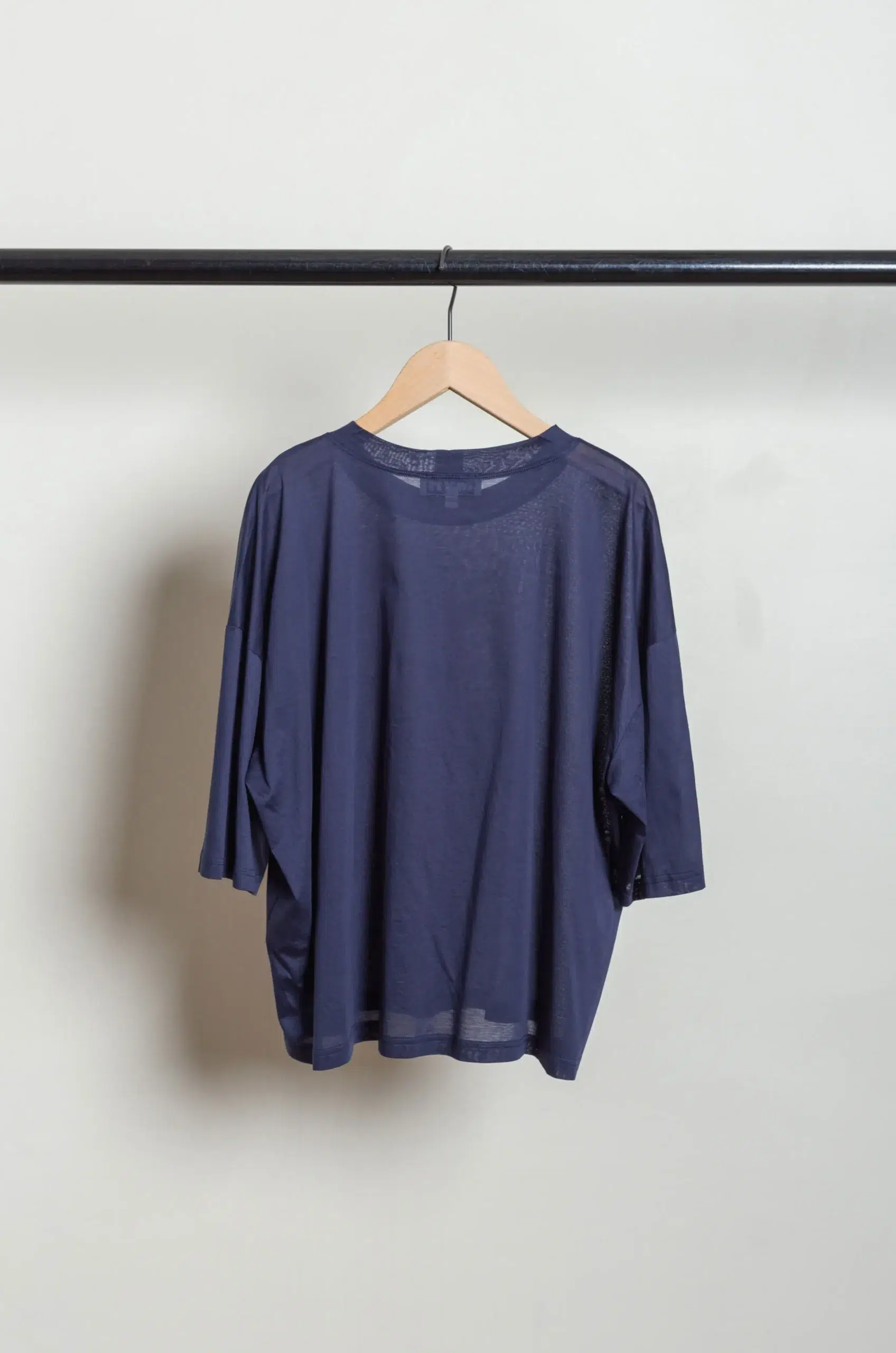 MONIQUEVANHEIST - BOX SHORTSLEEVE - NAVY