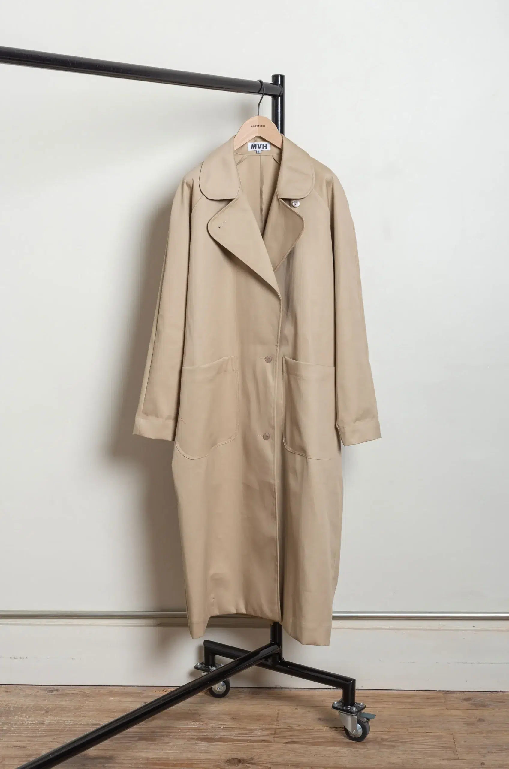 MONIQUEVANHEIST - COAT RANCH - KAKI
