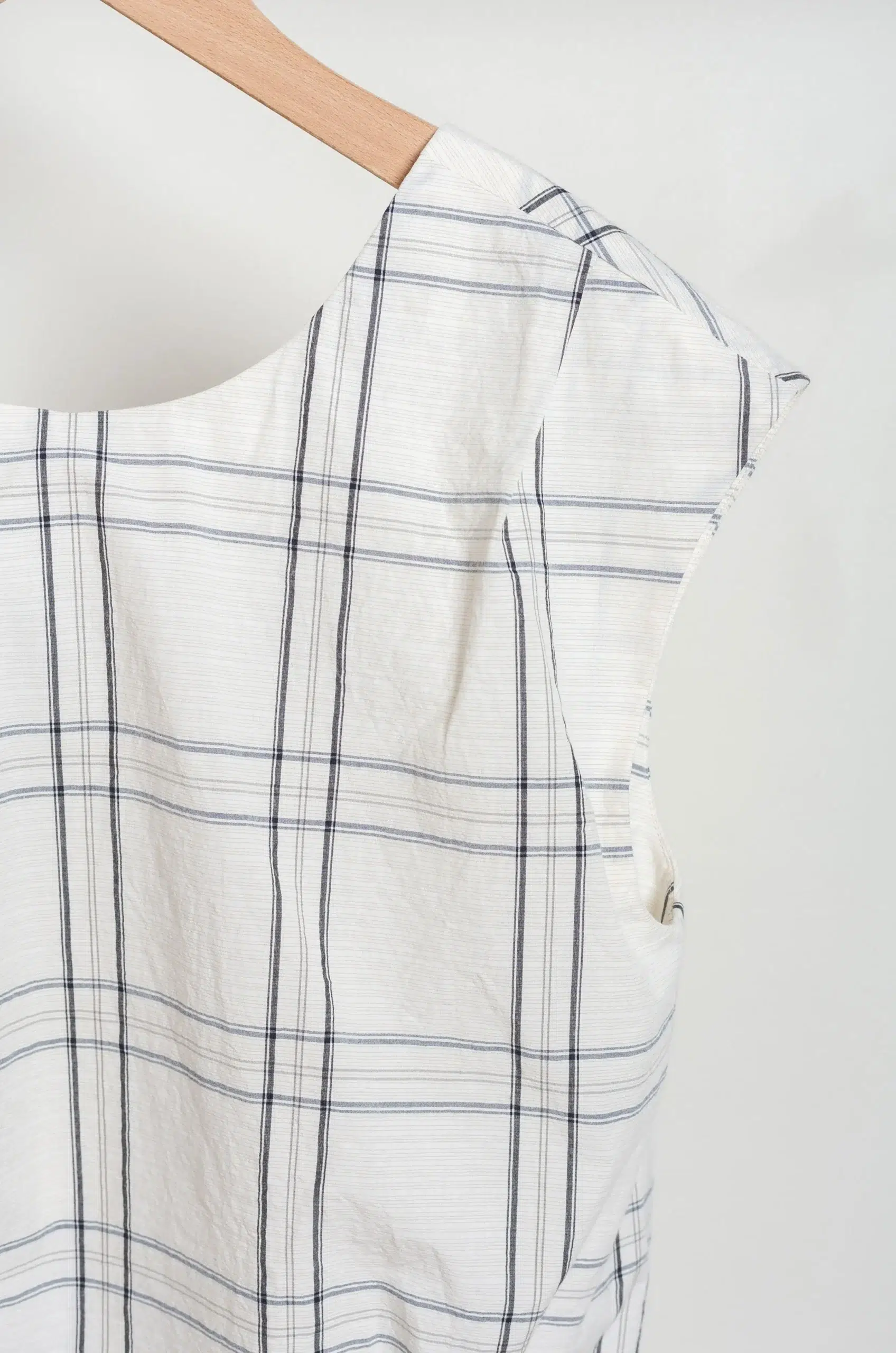 rue blanche - FRIFA FE4999 - ECRU/BLACK AND GREY CHECK