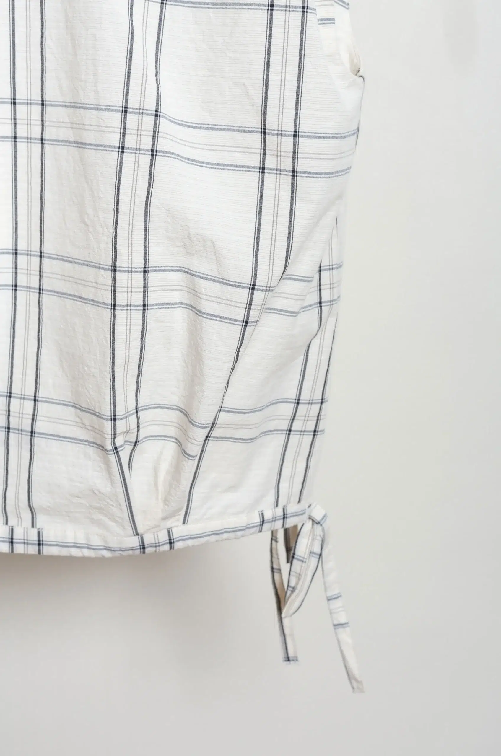 rue blanche - FRIFA FE4999 - ECRU/BLACK AND GREY CHECK