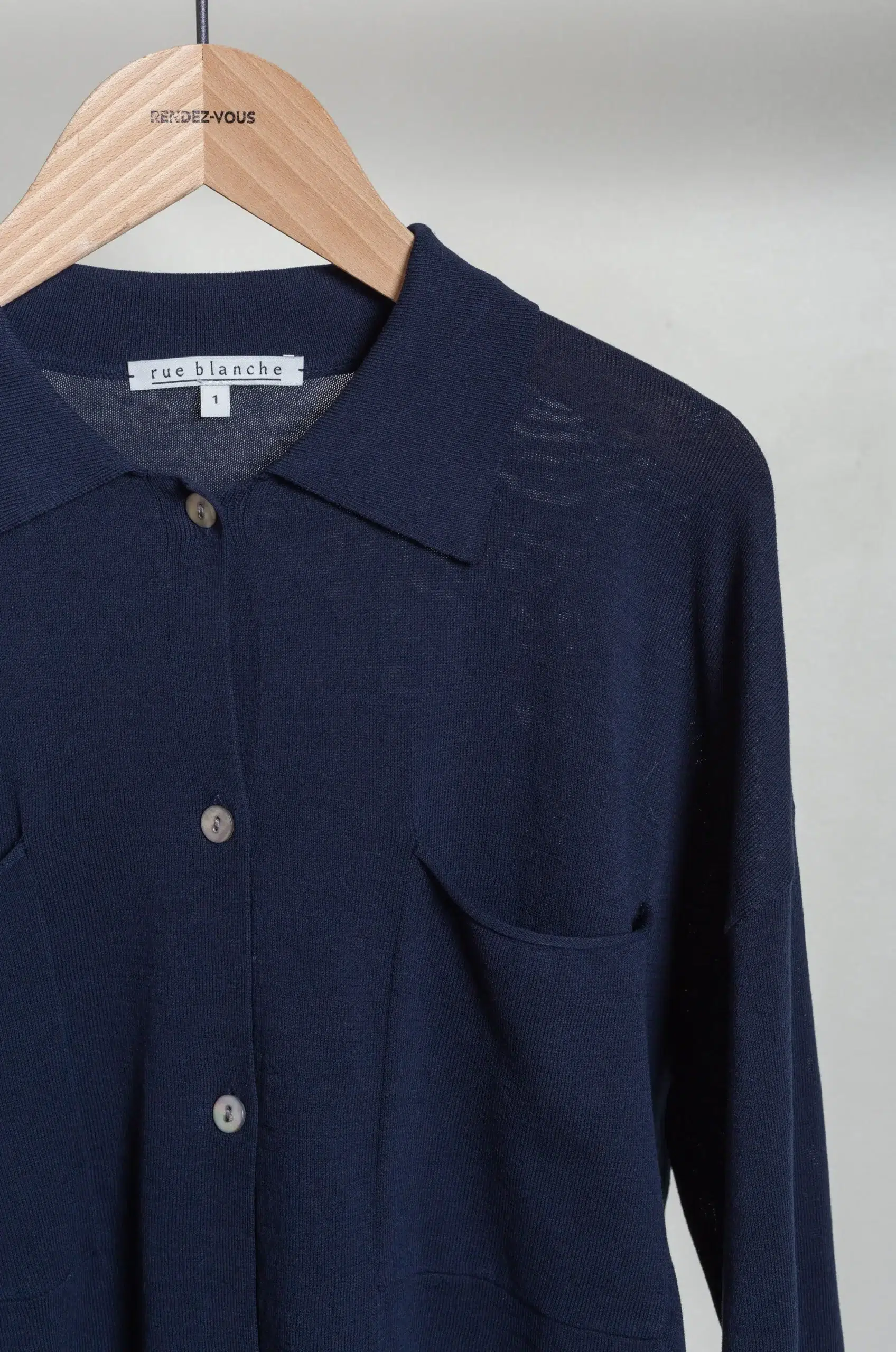 rue blanche - HTC SHIRT 26P - NUIT