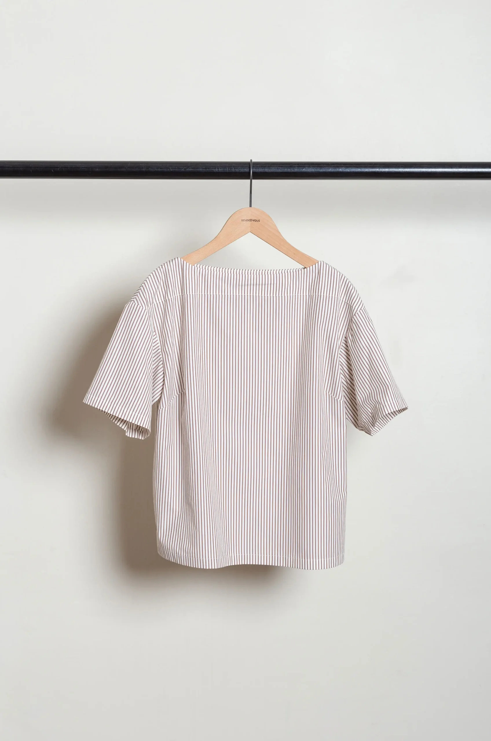 rue blanche - WEST CL4999 - BROWN STRIPE
