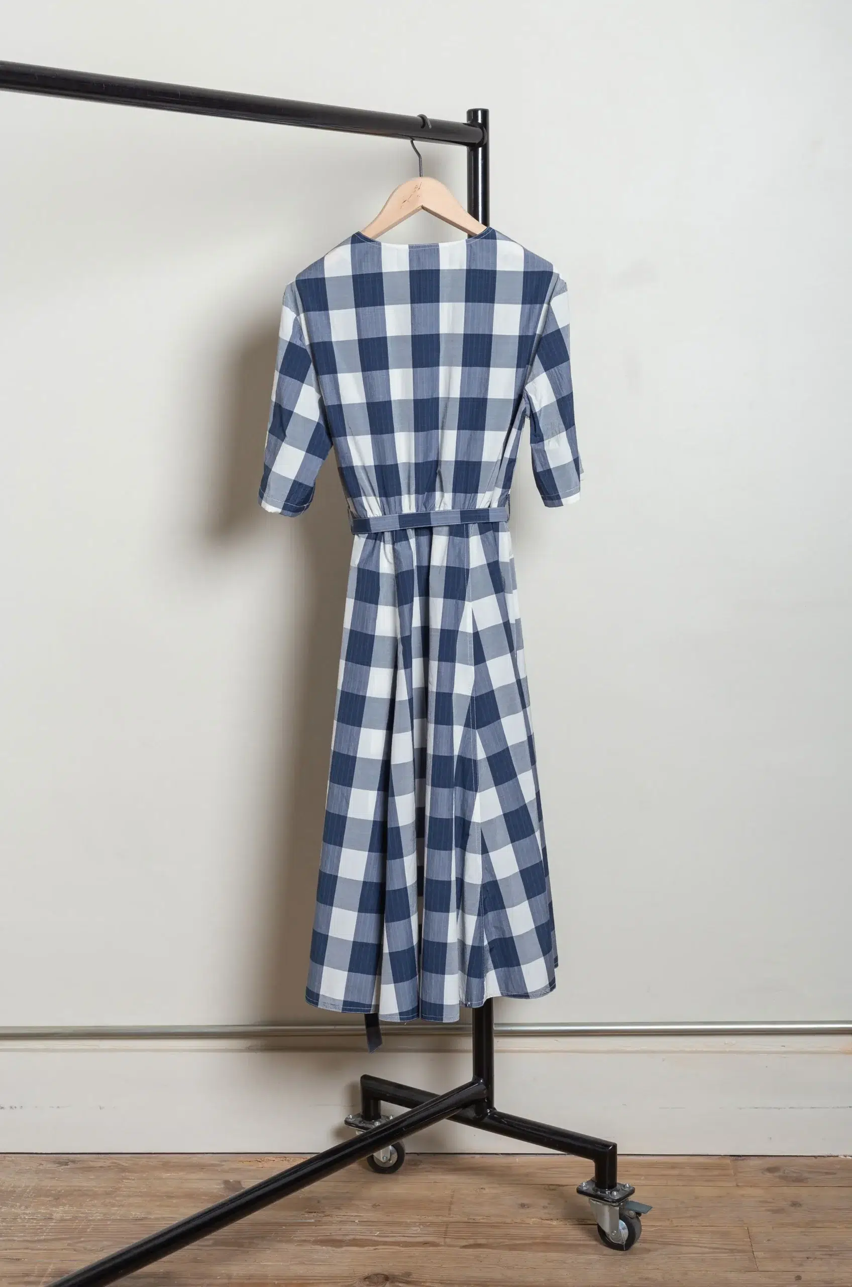 rue blanche - SOLAR FC4999 - ECRU/BLUE CHECK
