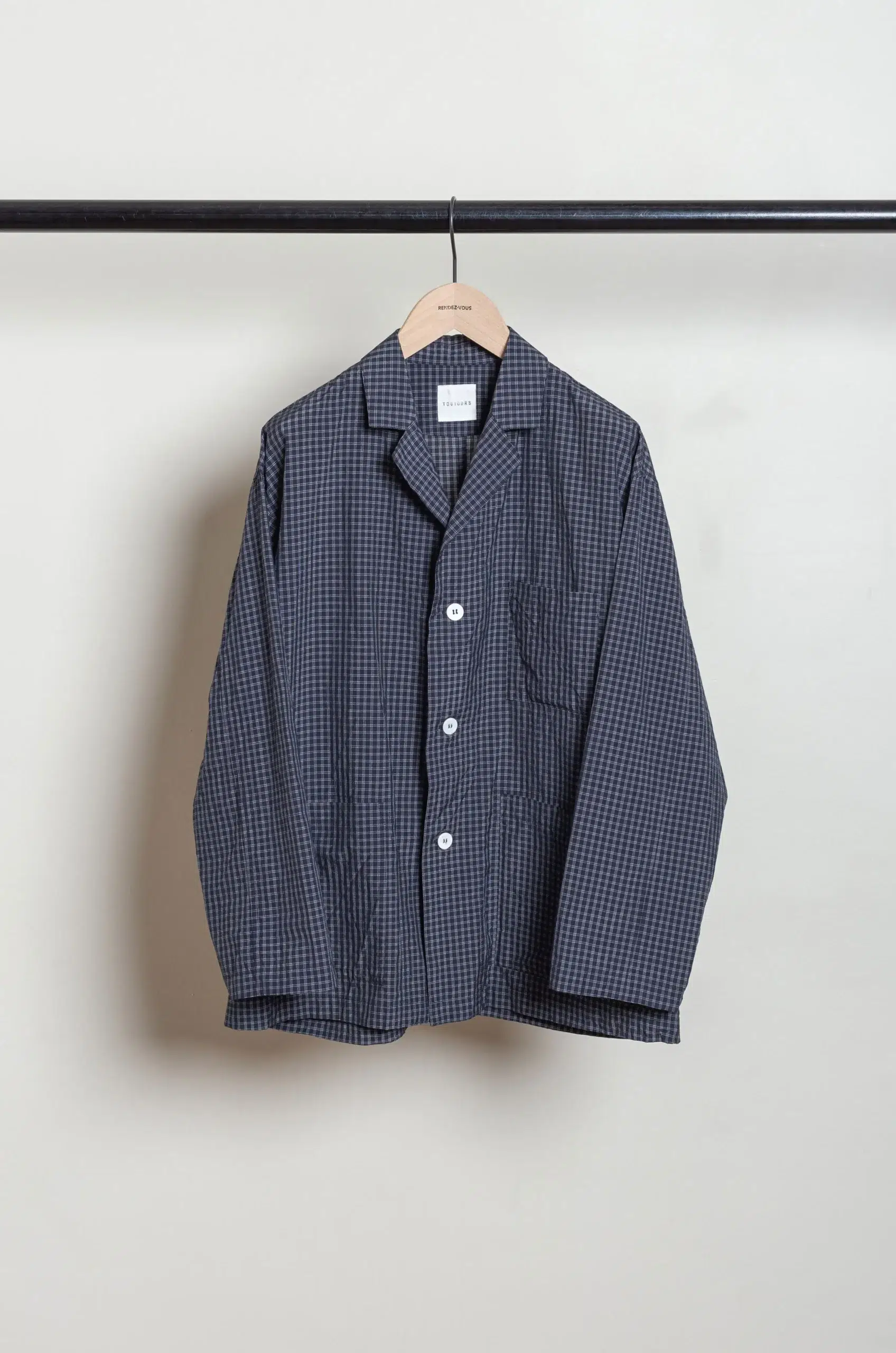 Toujours - Atelier Jacket QM44GS01 - Navy*White