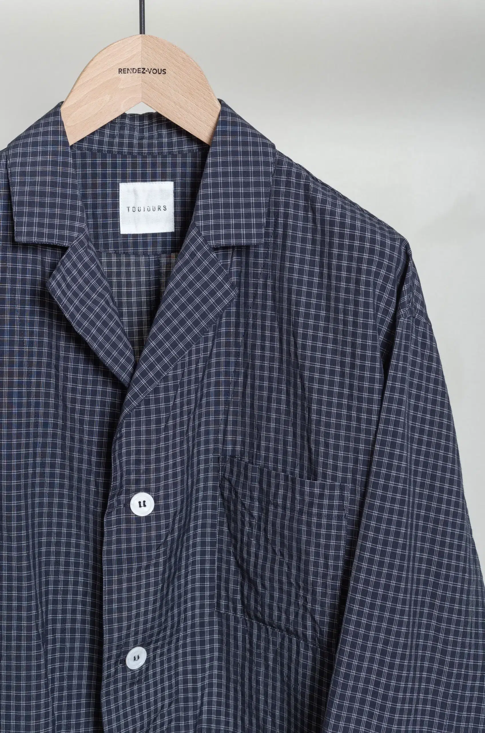 Toujours - Atelier Jacket QM44GS01 - Navy*White