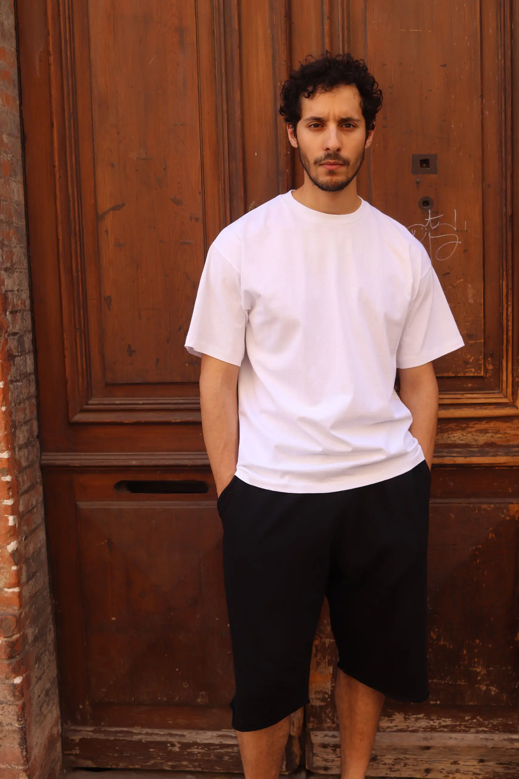 Comoli - Cotton Jersey Short-Sleeve T-Shirt D01-05014 - WHITE