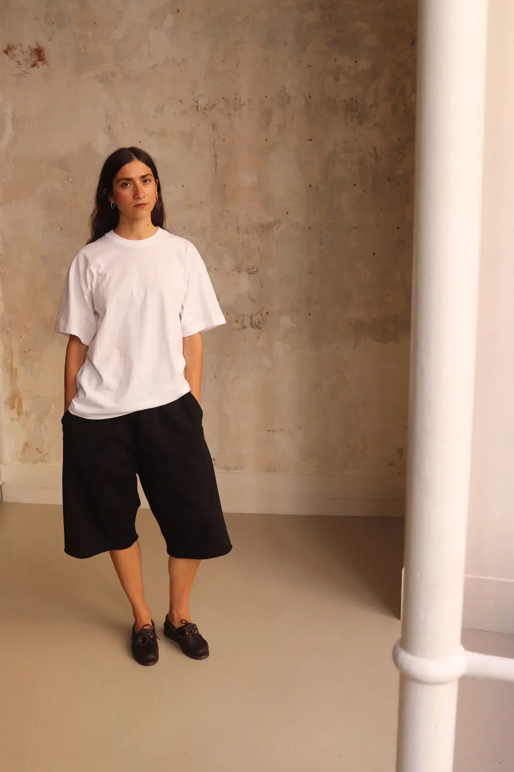 Comoli - Cotton Jersey Short-Sleeve T-Shirt D01-05014 - WHITE