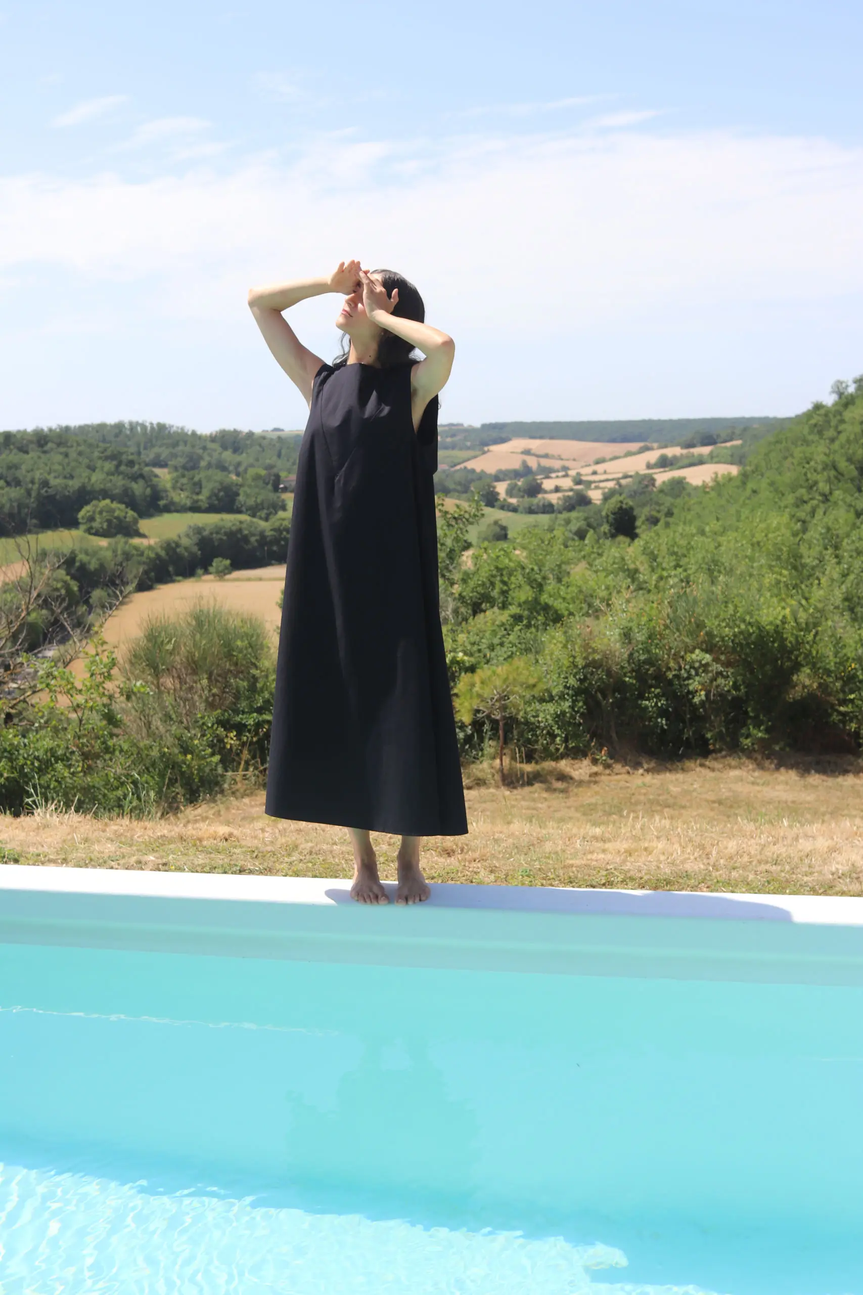 BASERANGE - TRES DRESS - BLACK