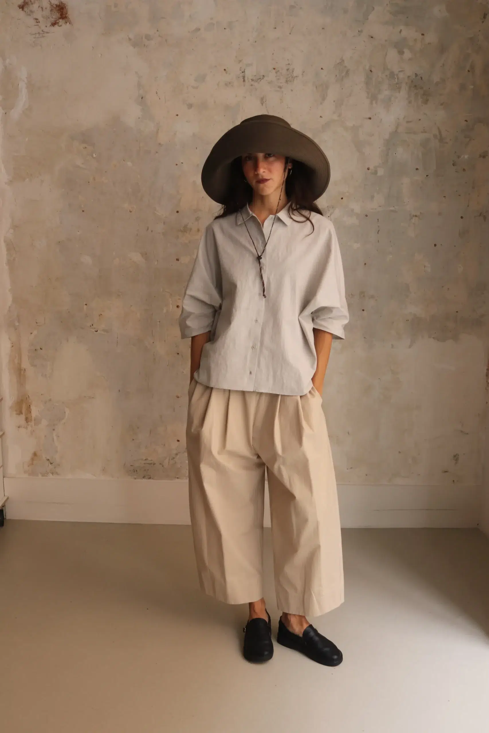 ApuntoB - Trousers P1979/TS993 - Natural