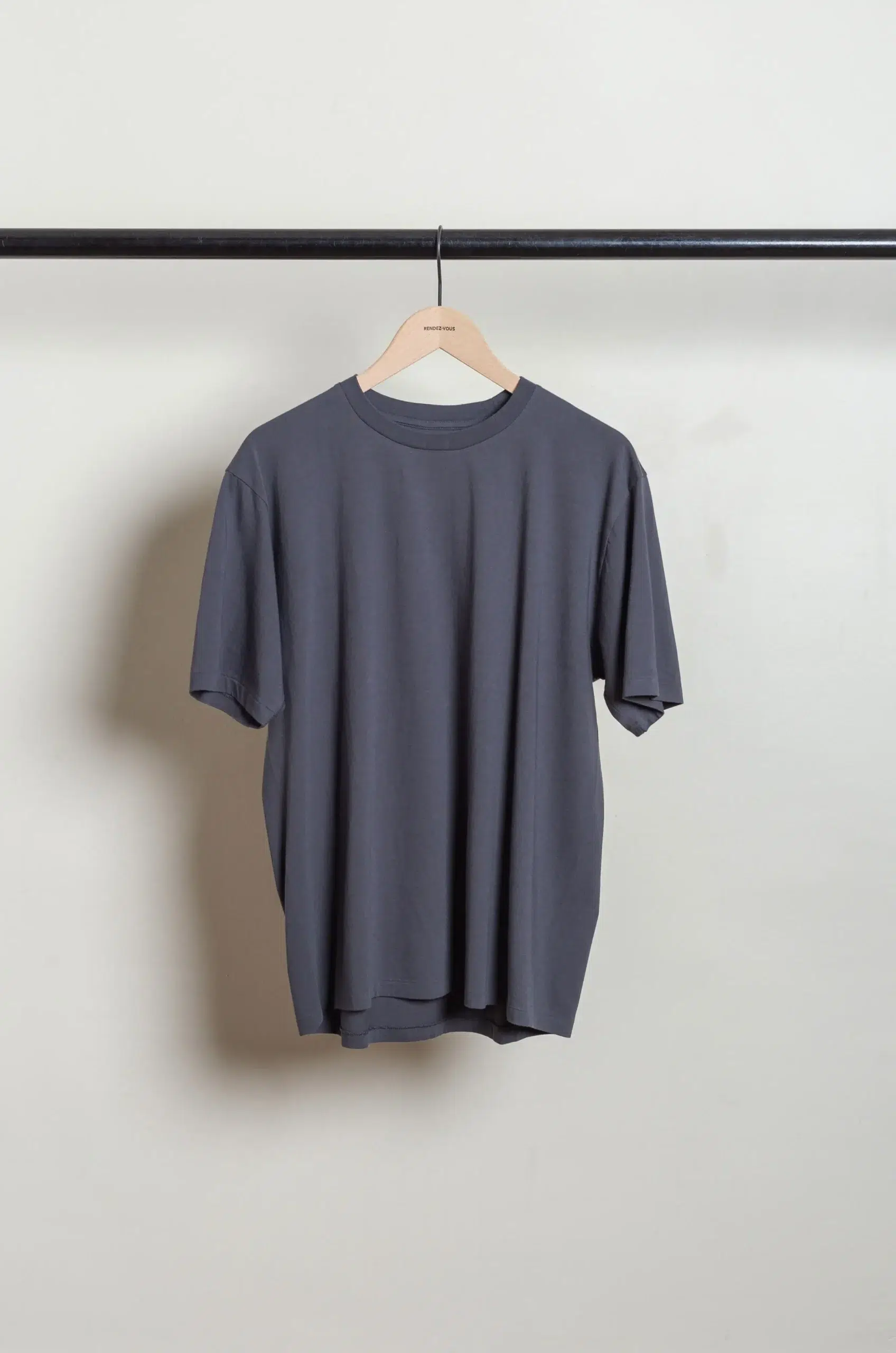 Batoner - MERIYASU T-SHIRT (LIGHT) BN-26SM-067 - CHARCOAL NAVY