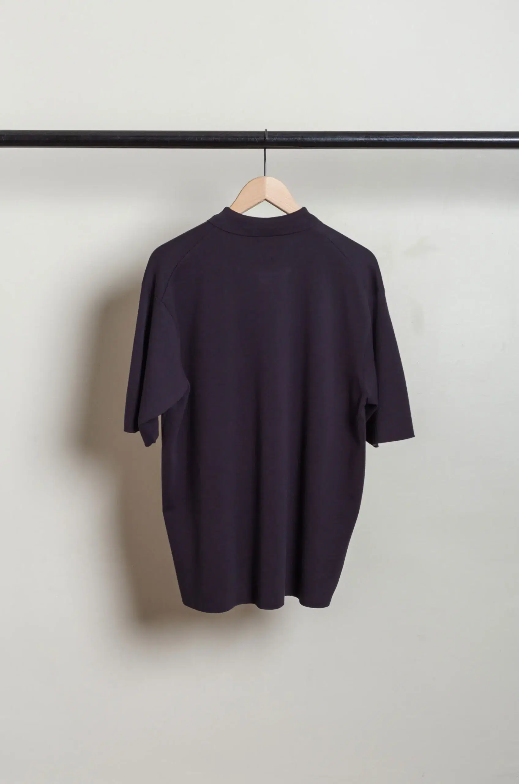 Batoner - 32G SMOOTH KNIT POLO S/S BN-SE-004 - BLACK