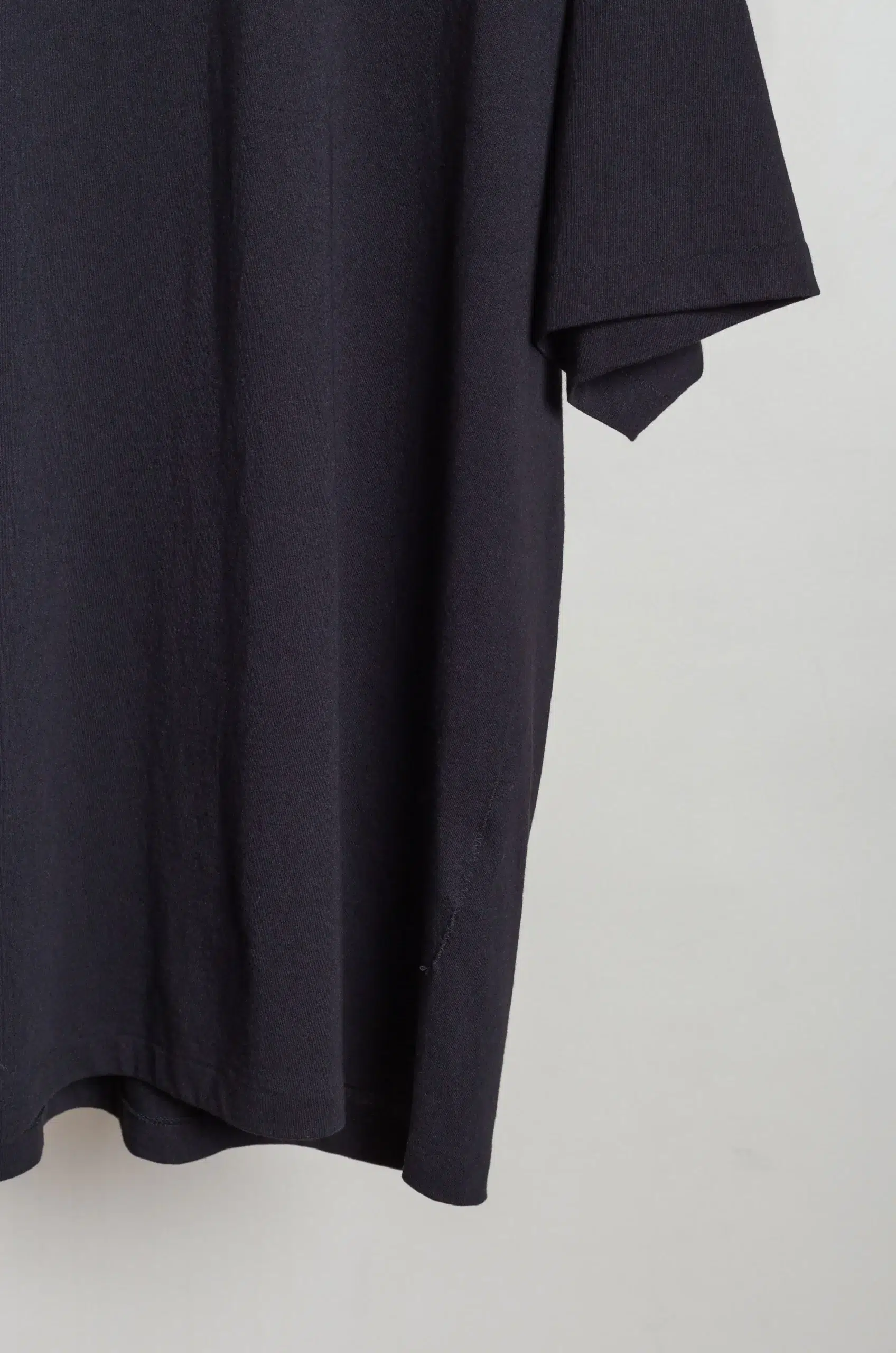 Comoli - Cotton Jersey Short-Sleeve T-Shirt D01-05014 - BLACK