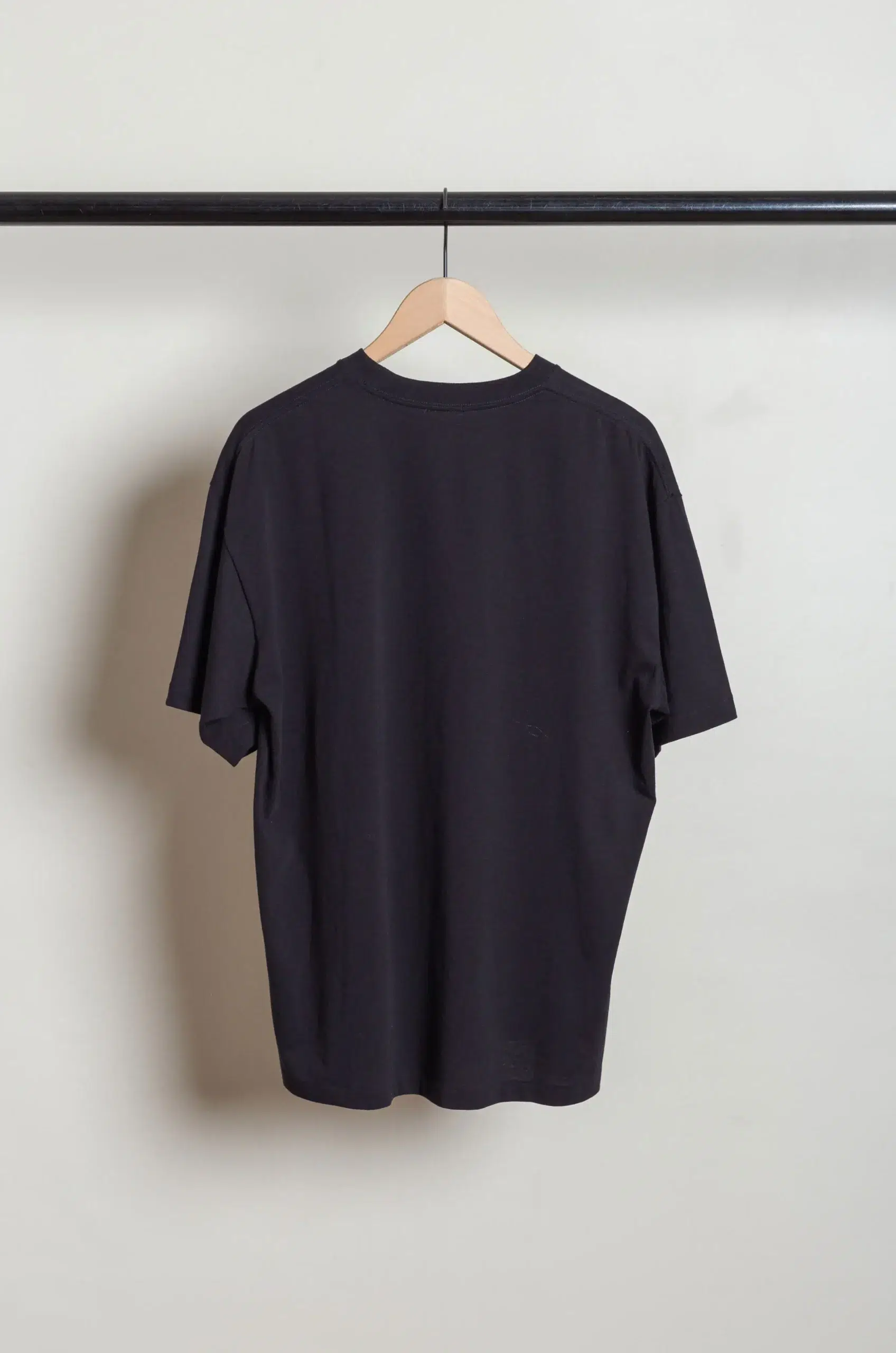 Comoli - Cotton Jersey Short-Sleeve T-Shirt D01-05014 - BLACK