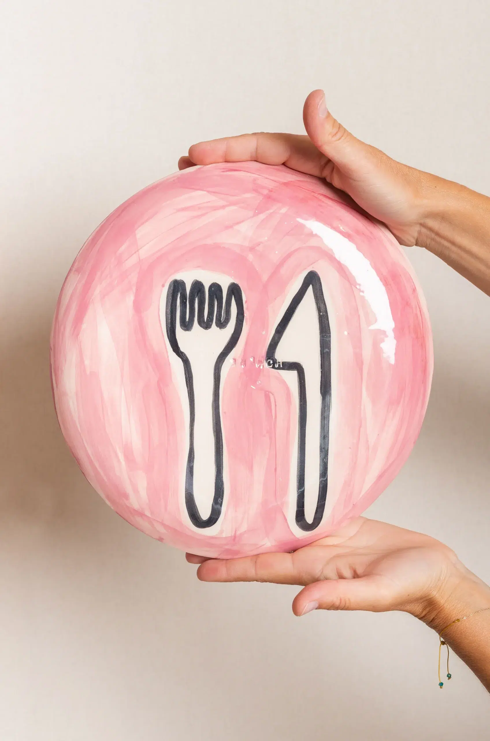 HOMERE - ASSIETTE PLATE - POISSON