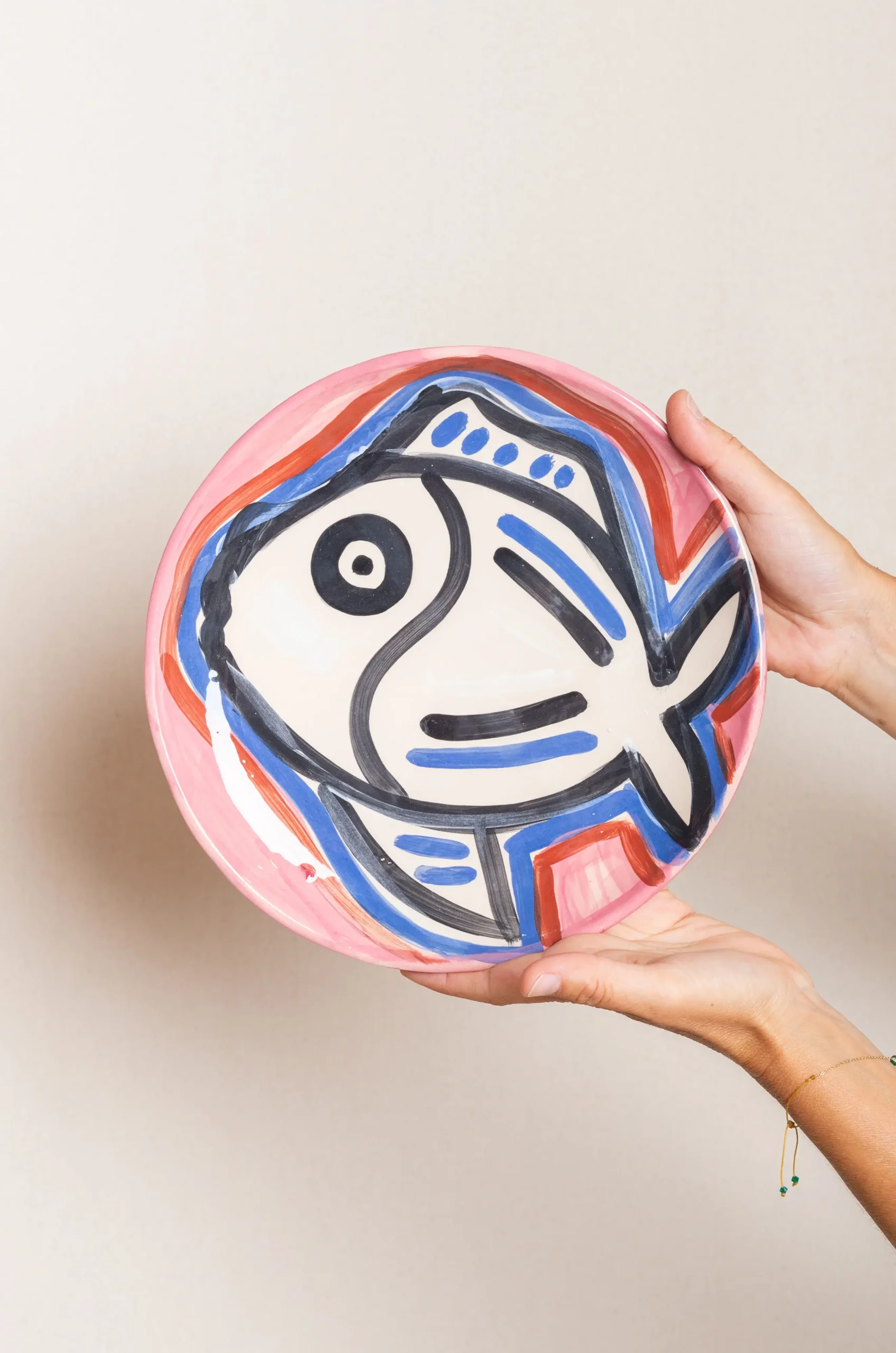 HOMERE - ASSIETTE PLATE - POISSON