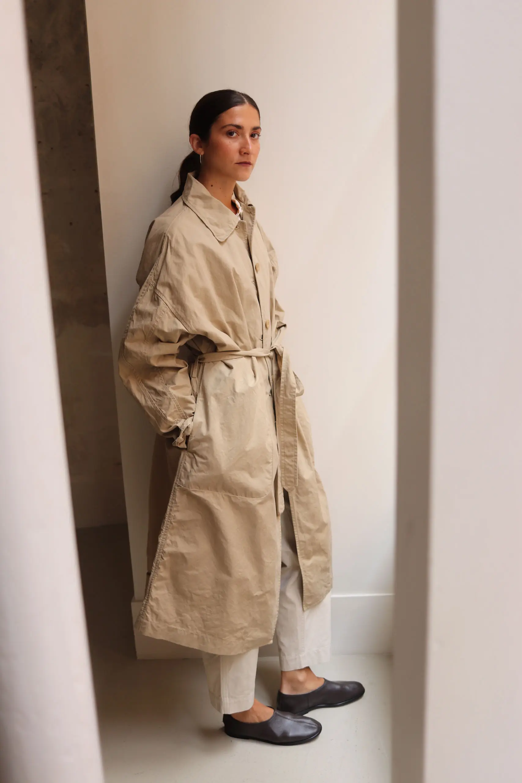 Casey Casey - HOMIA COAT 27FM226 - DESERT