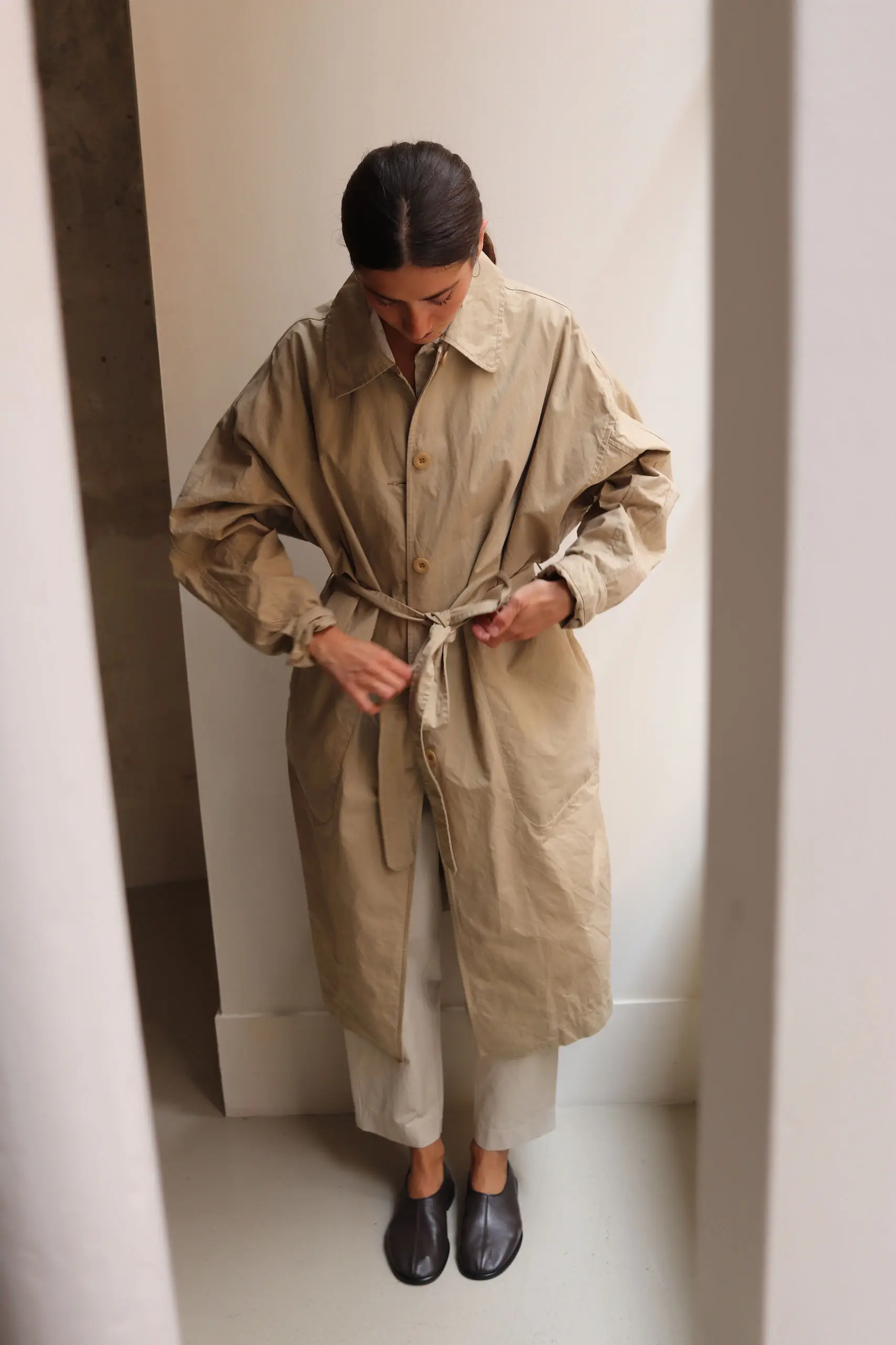 Casey Casey - HOMIA COAT 27FM226 - DESERT