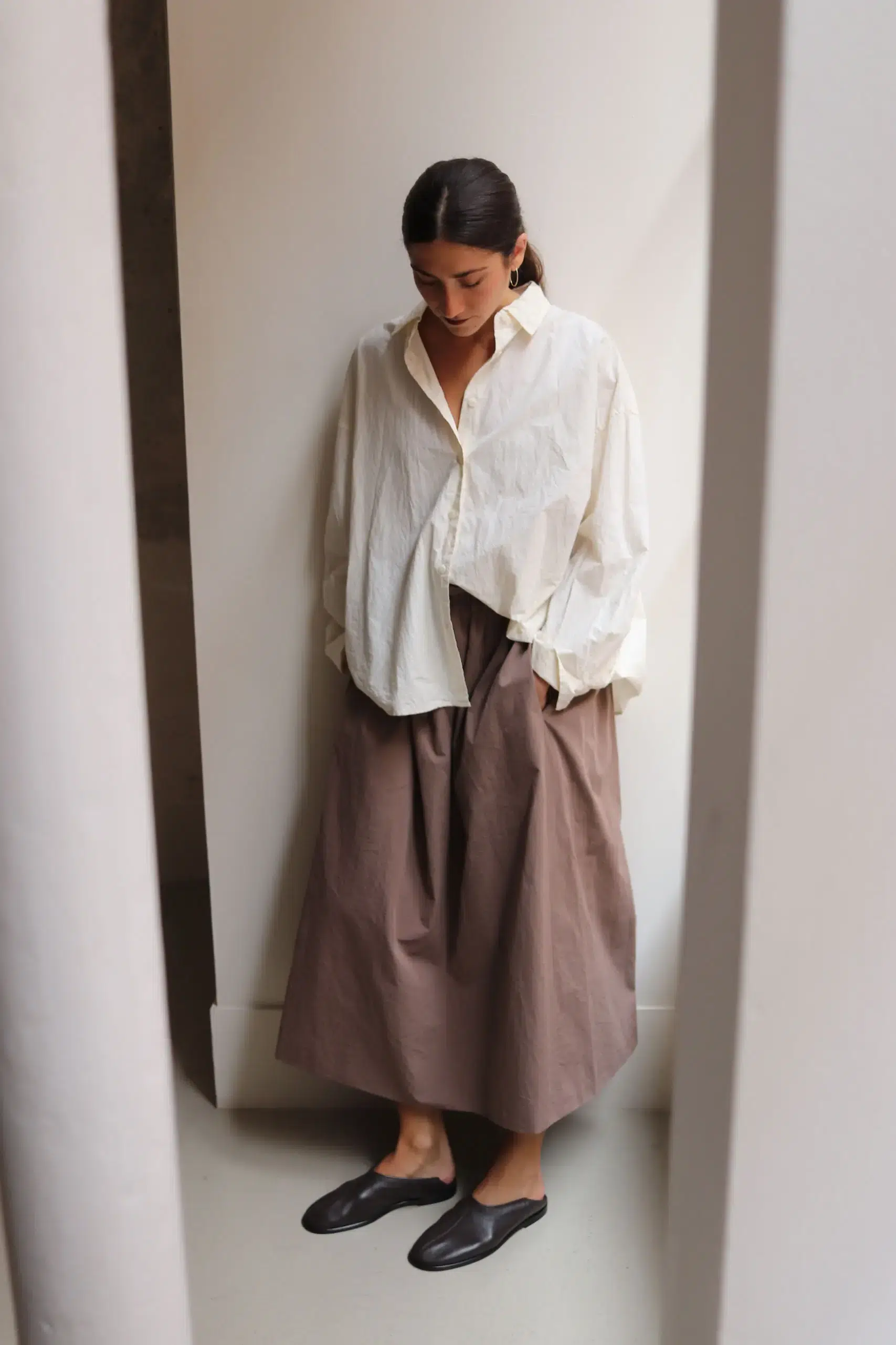 Casey Casey - JENNIE SKIRT 27FJ252 - CLAY