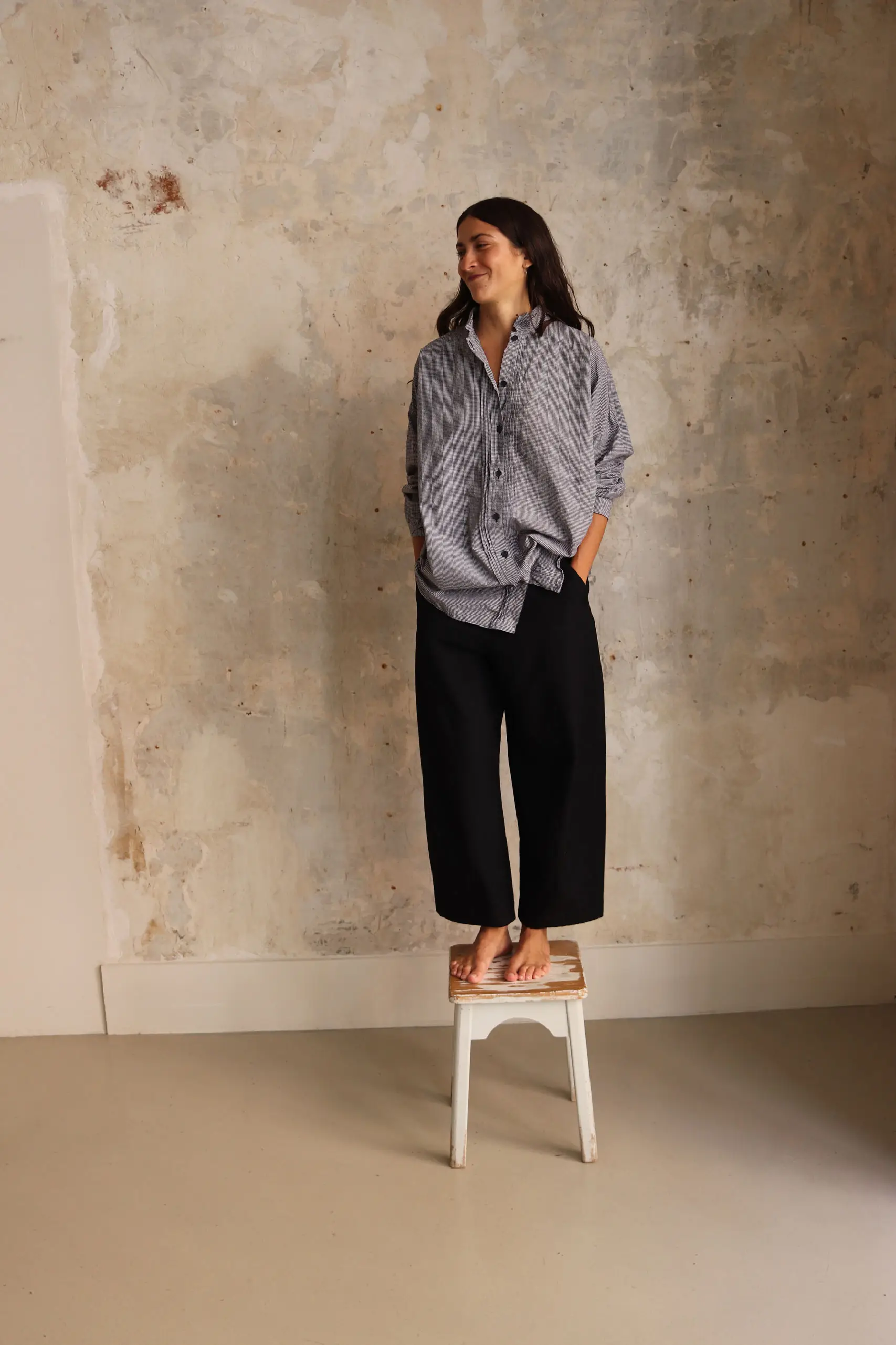 Bergfabel - SANDRA PANTS BFWP258/ 21 - NAVY